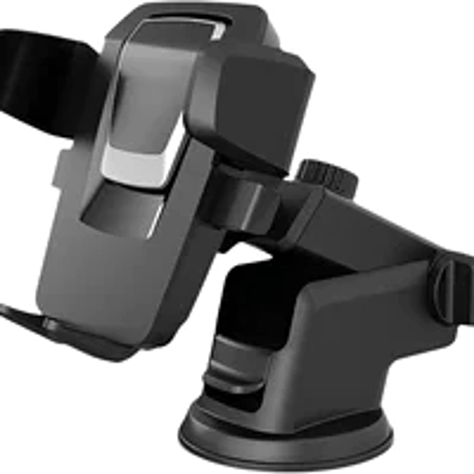 Suporte Veicular Para Celular 360° Giratório | Ventosa Com Trava, Uso Com Uma Mão, Universal Painel