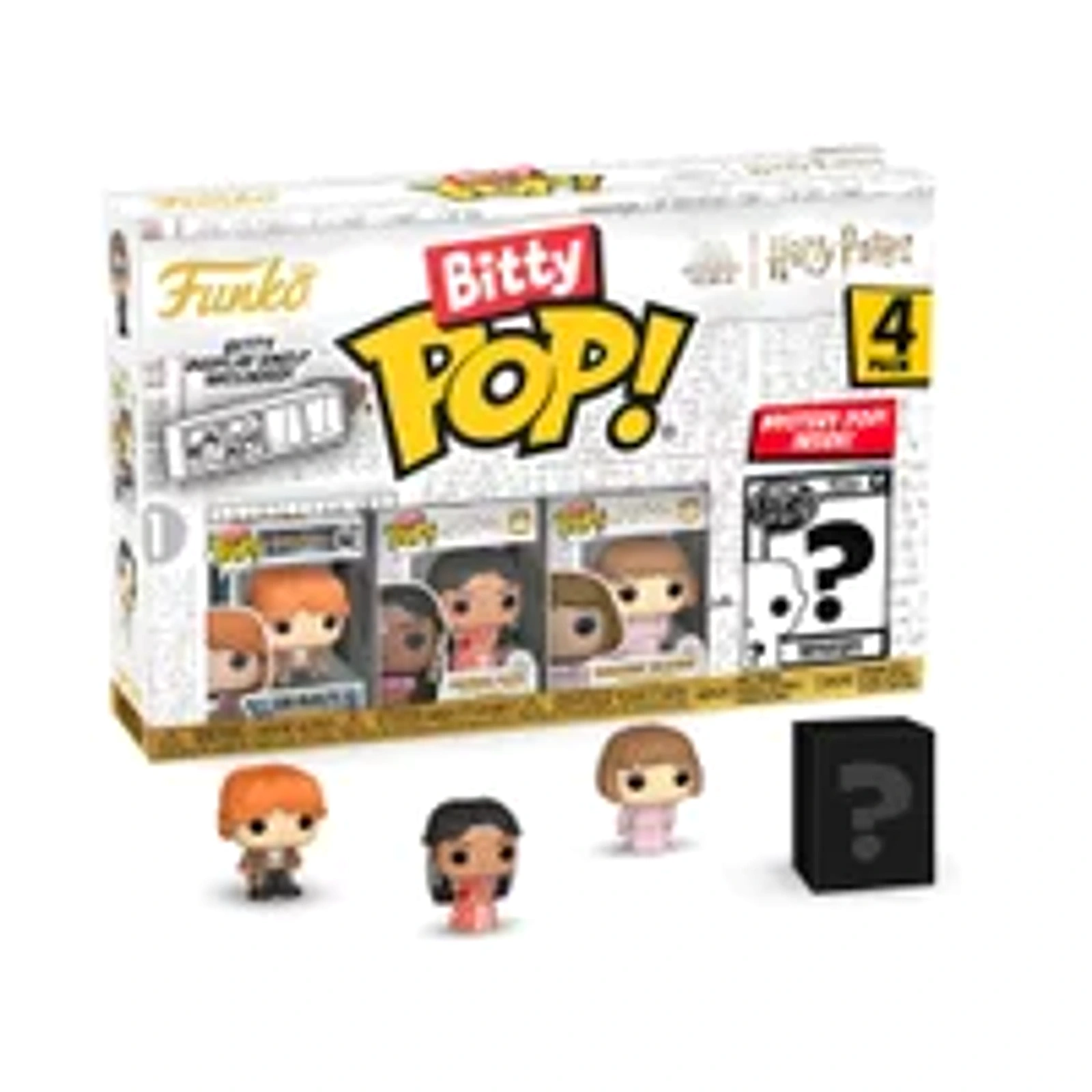 Bitty Pop! Harry Potter 4 - Ron, Padma Patil E Madame Maxime