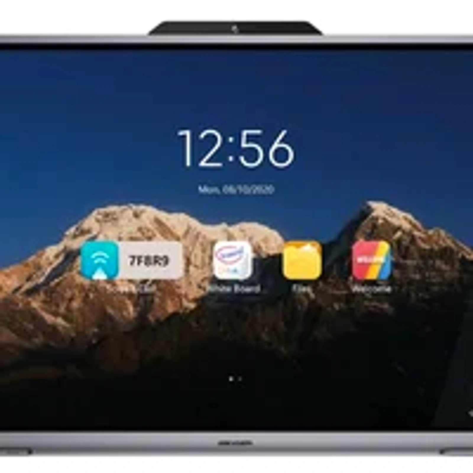 Tela Interativa Hikvision 65" Ds-d5b65rb/b, 4k Ultra Hd, Tela Touch Screen De 20 Toques Simultâneos Com Webcam E Microfone Integrados