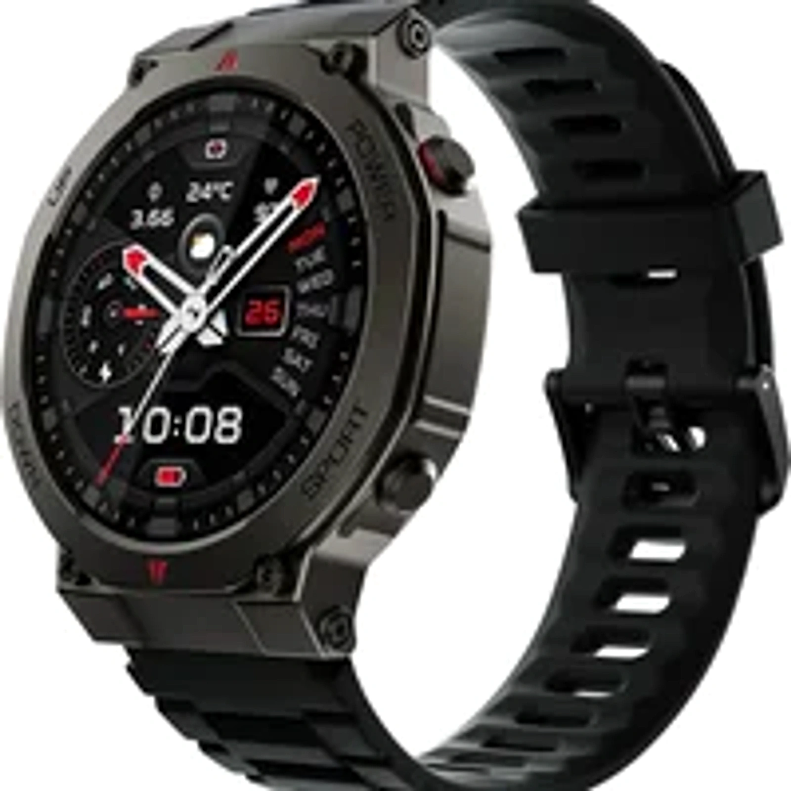 Smartwatch Black Shark Gs3 Ultra Bs-w2415 Com Gps, Conexão Strava, 5atm, Ip69k Bluetooth 18h Preto