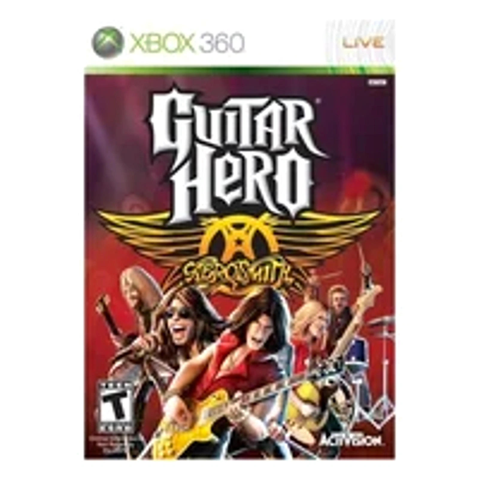 Jogo Guitar Hero Aerosmith - XBOX 360 Americano Novo