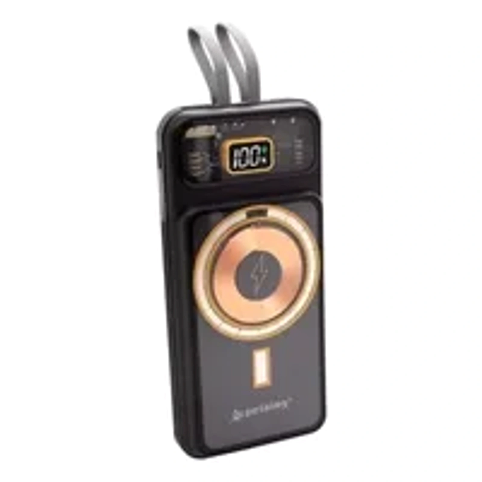 Carregador Portátil Turbo Bateria Por Indução Power Bank 10.000mah Pd22.5w