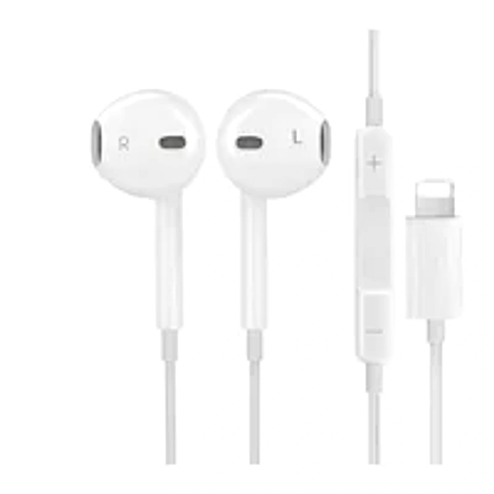 Fone De Ouvido Entrada Lightning P2 Para Iphone E Android Microfone Bluetooth