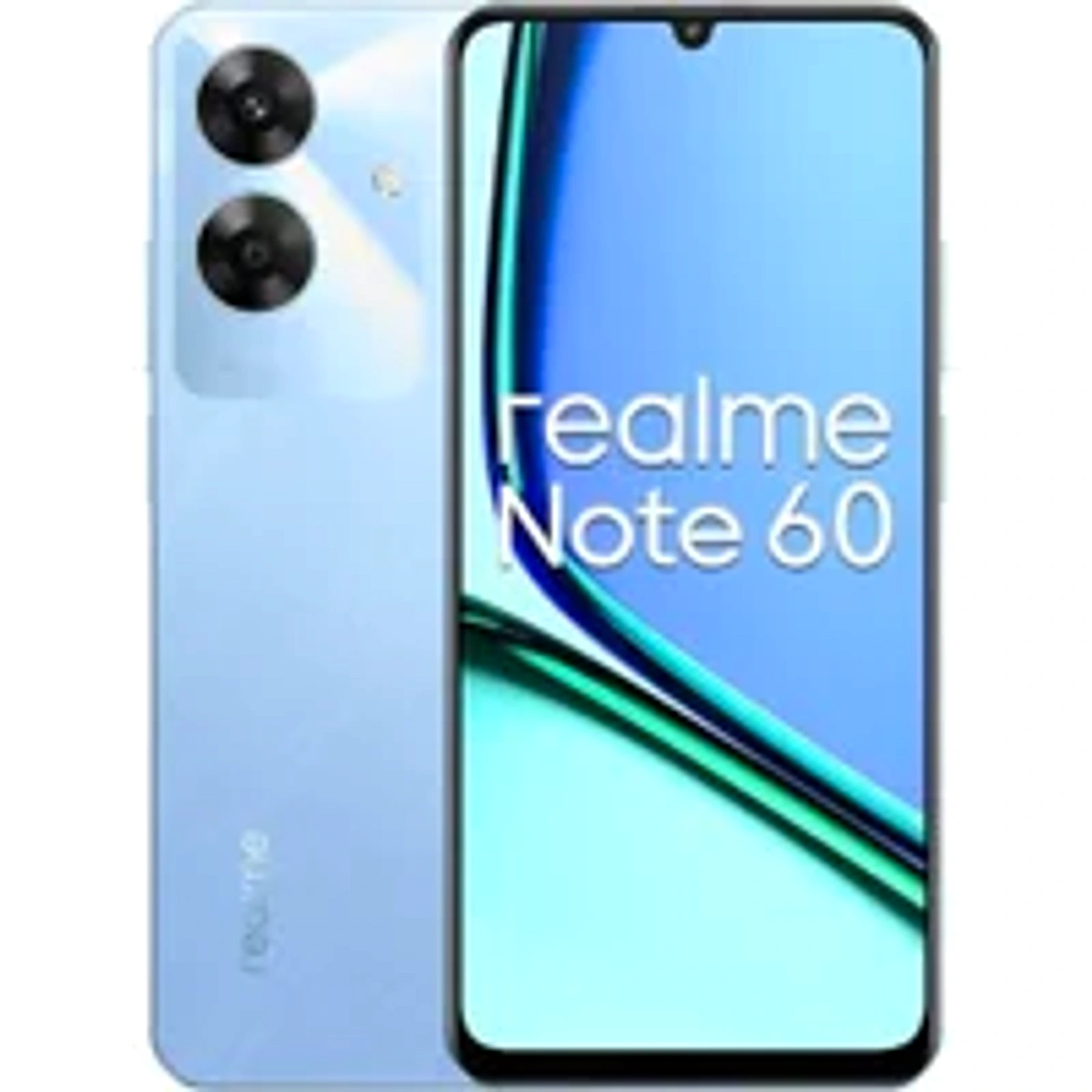 Smartphone Realme Note 60 Rmx3933 | 4g Dual Sim | Tela 6.74 | 4 Gb Ram | 128 Gb Anatel Cor:azul
