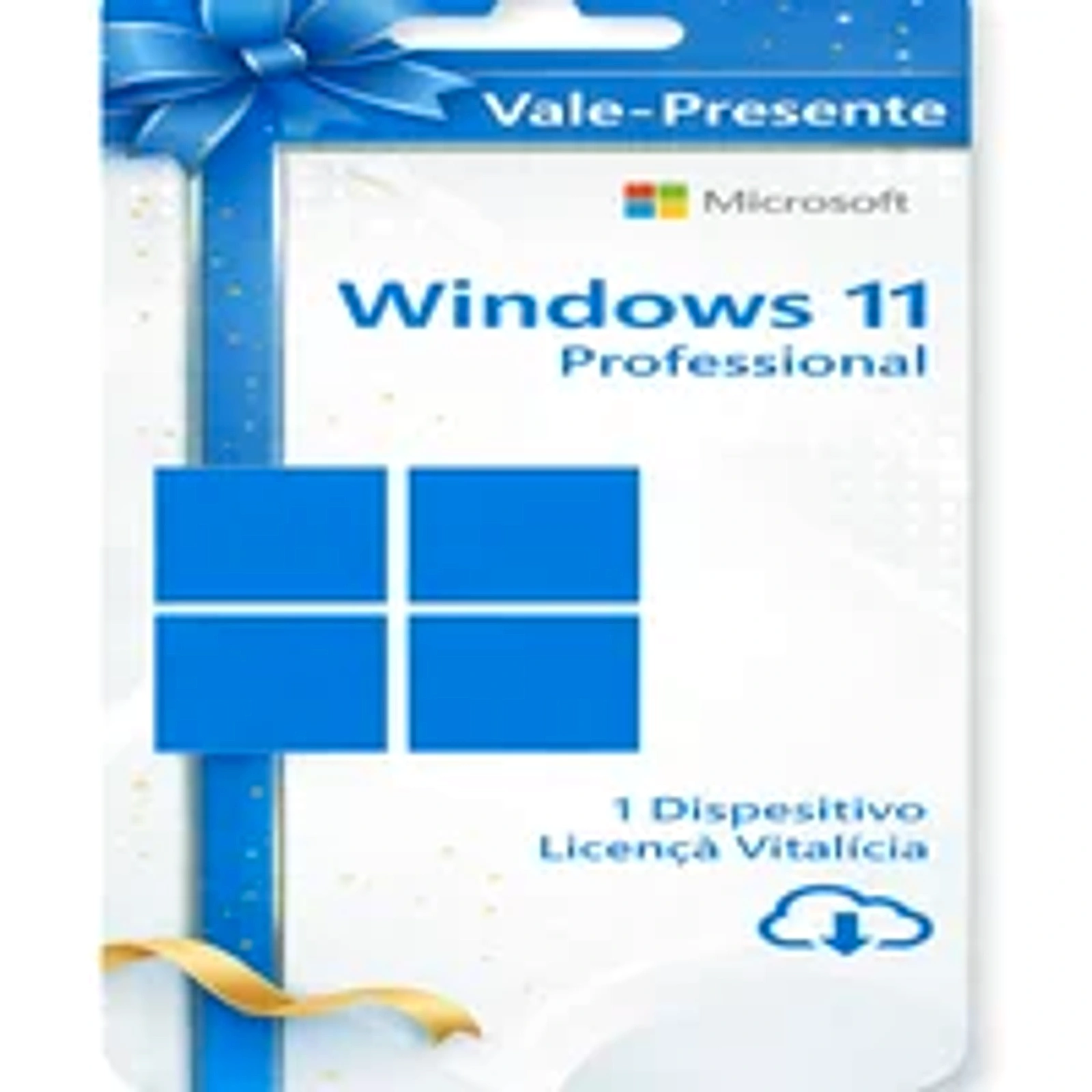 Gift Card, Ativacao WINDOWS 11 Pro / Home, Chave De Ativacao Vitalicia