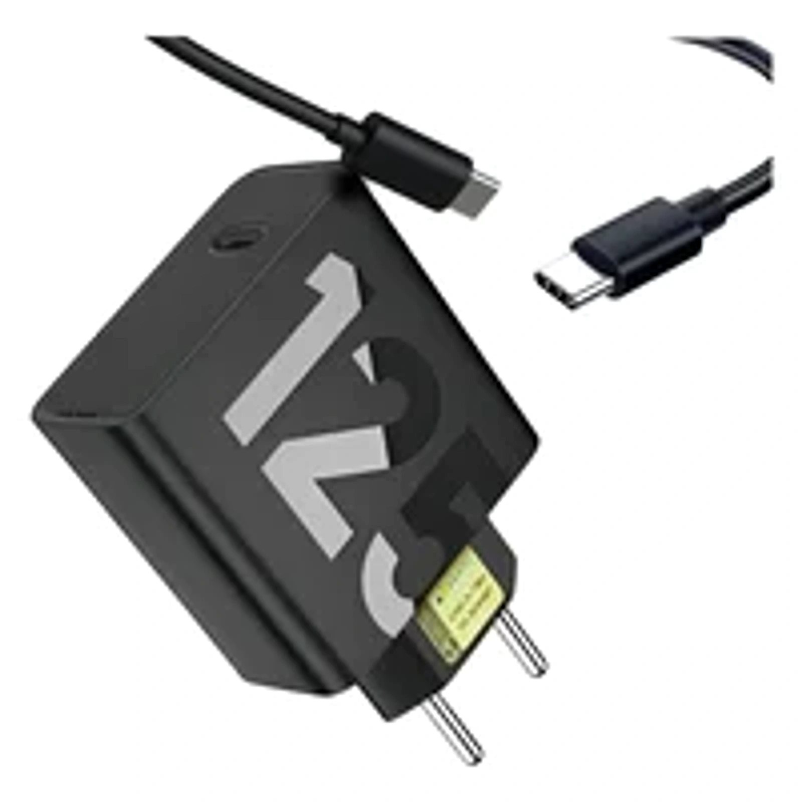 Carregador Turbo Power Para Motorola 125w Usb-c Preto