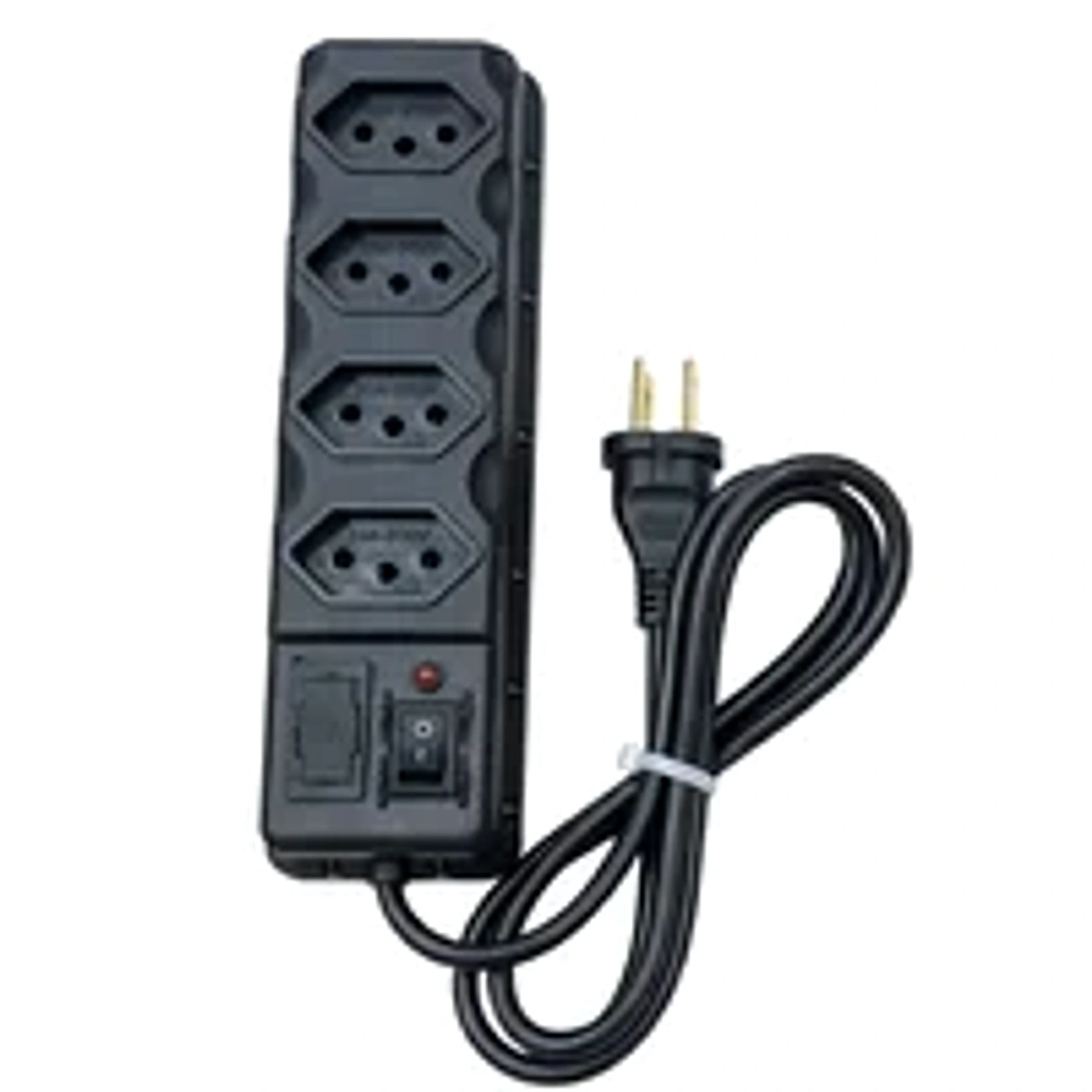 Filtro De Linha Fit Com Fusivel 4 Tomadas