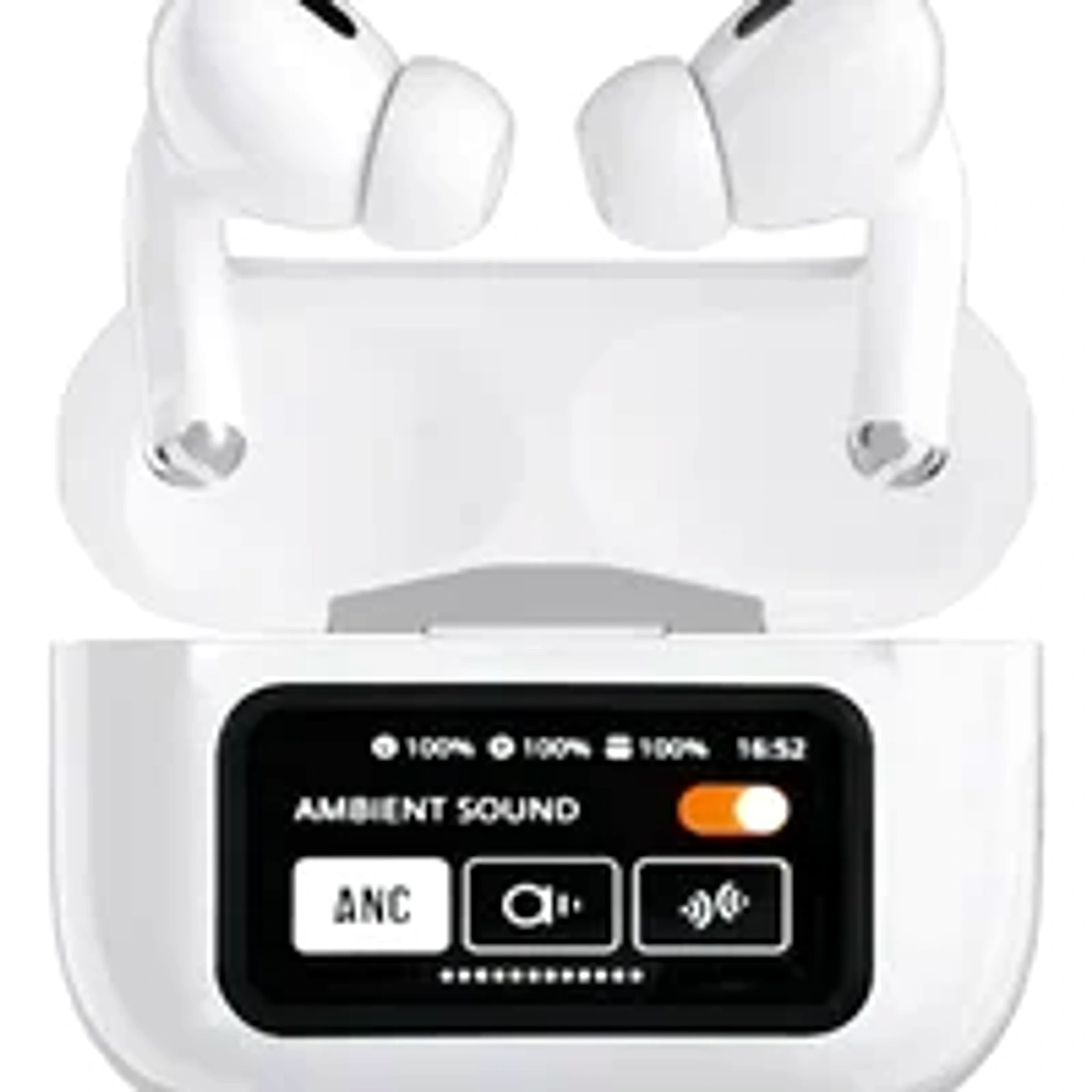 Fone De Ouvido Sem Fio A9 Pro Bluetooth 5.4 - Tela Digital