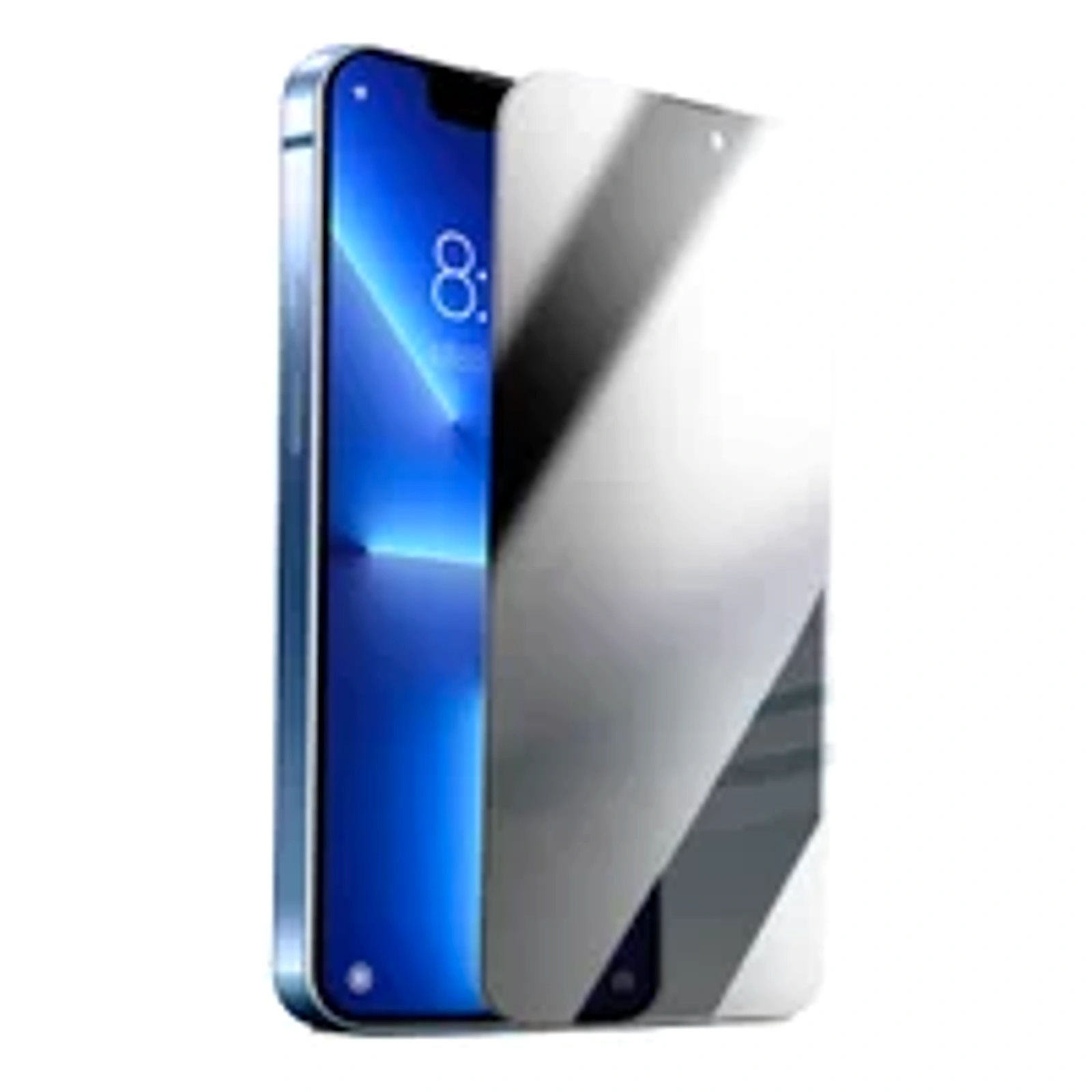 Película De Privacidade Cerâmica Fosca Compatível Com Iphone Cor:preto;tamanho:iphone 12/12 Pro