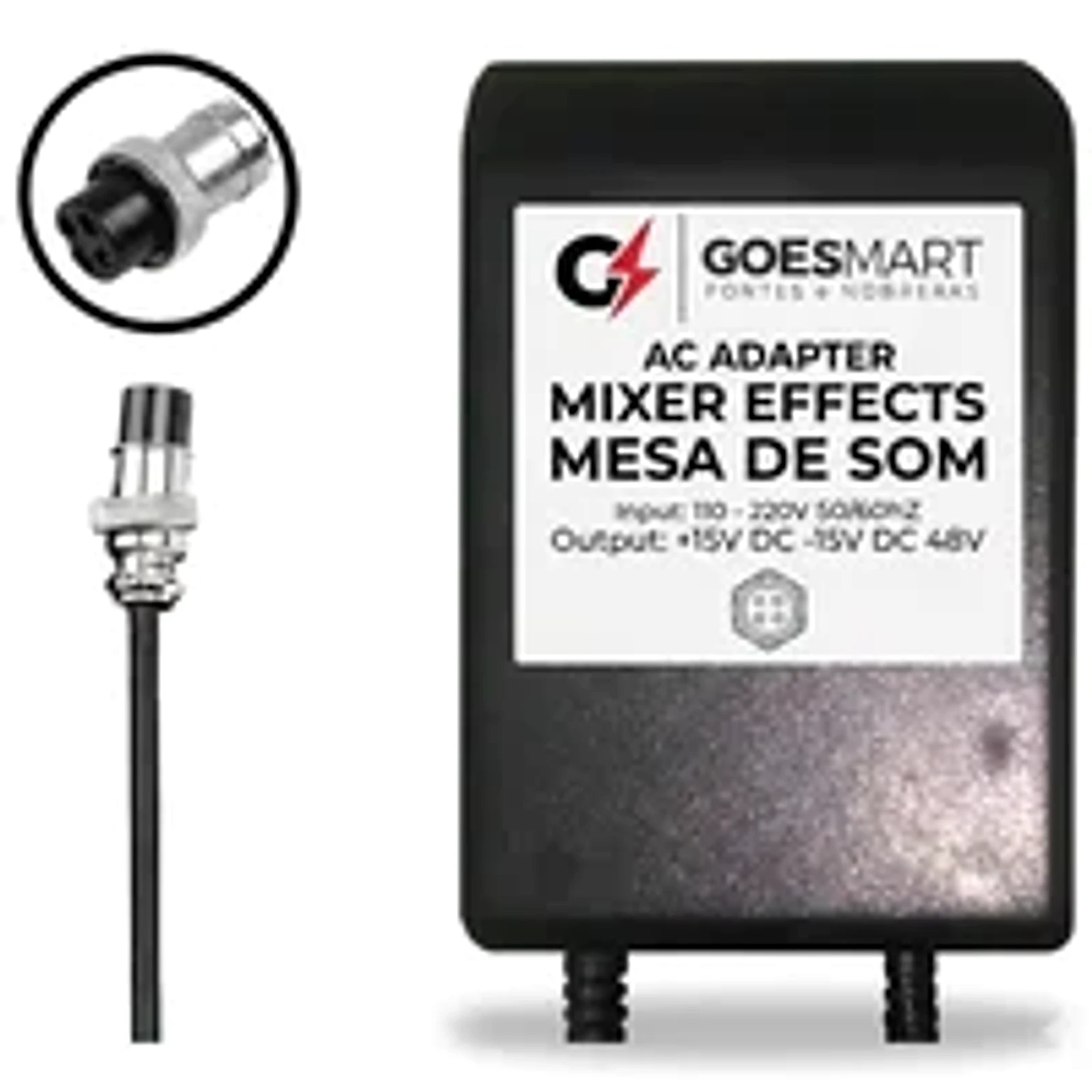 Fonte De Alimentação Mesa De Som 7 Canais Nag 7dsp