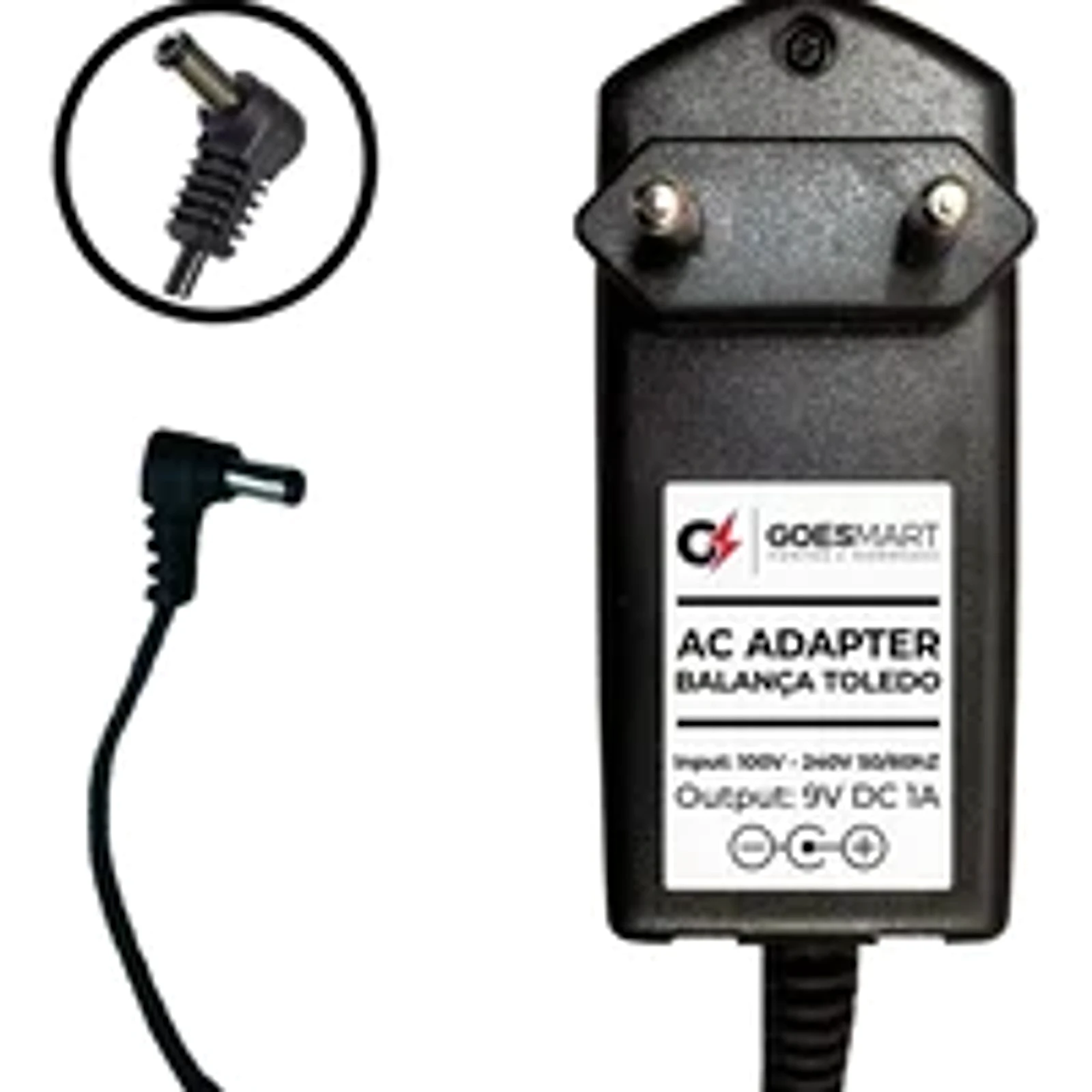 Fonte Carregador Dc 9v Para Balança ToLEDo Prix 3 1a Bivolt