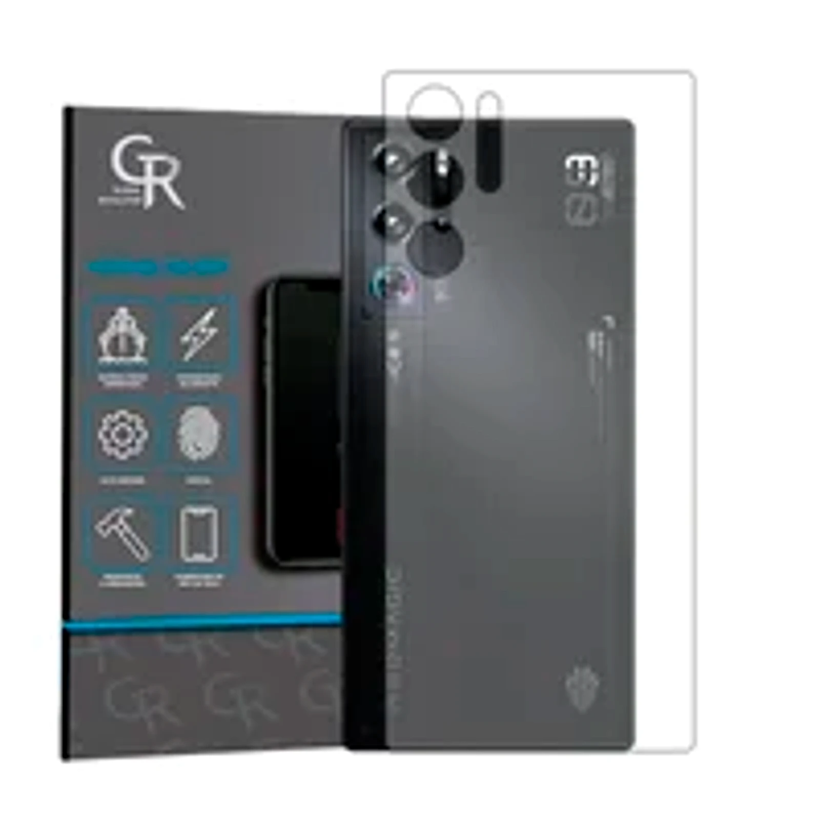 Película Hidrogel Hd Verso Para Nubia Red Magic 9 Pro