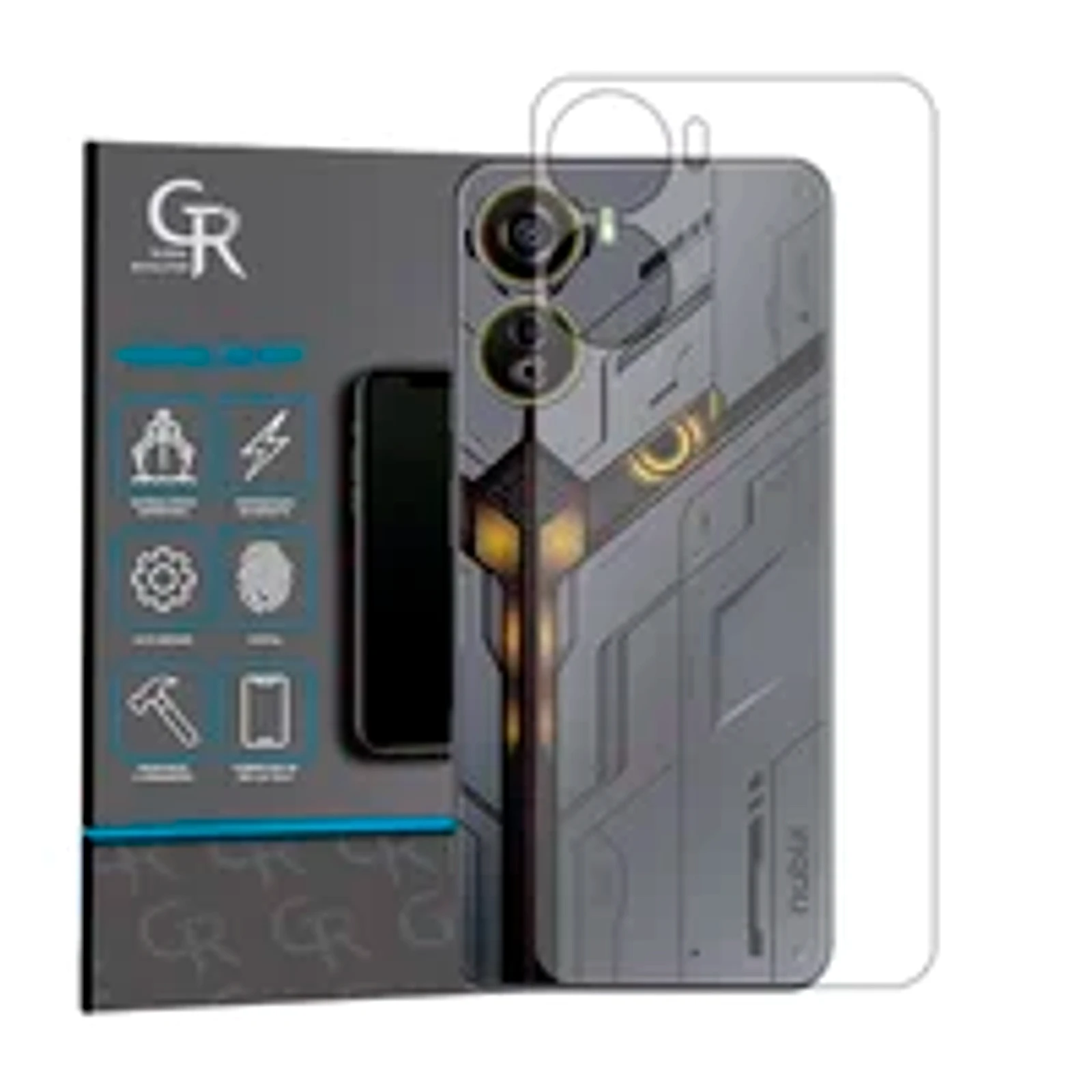 Película Hidrogel Hd Verso Para Nubia Neo