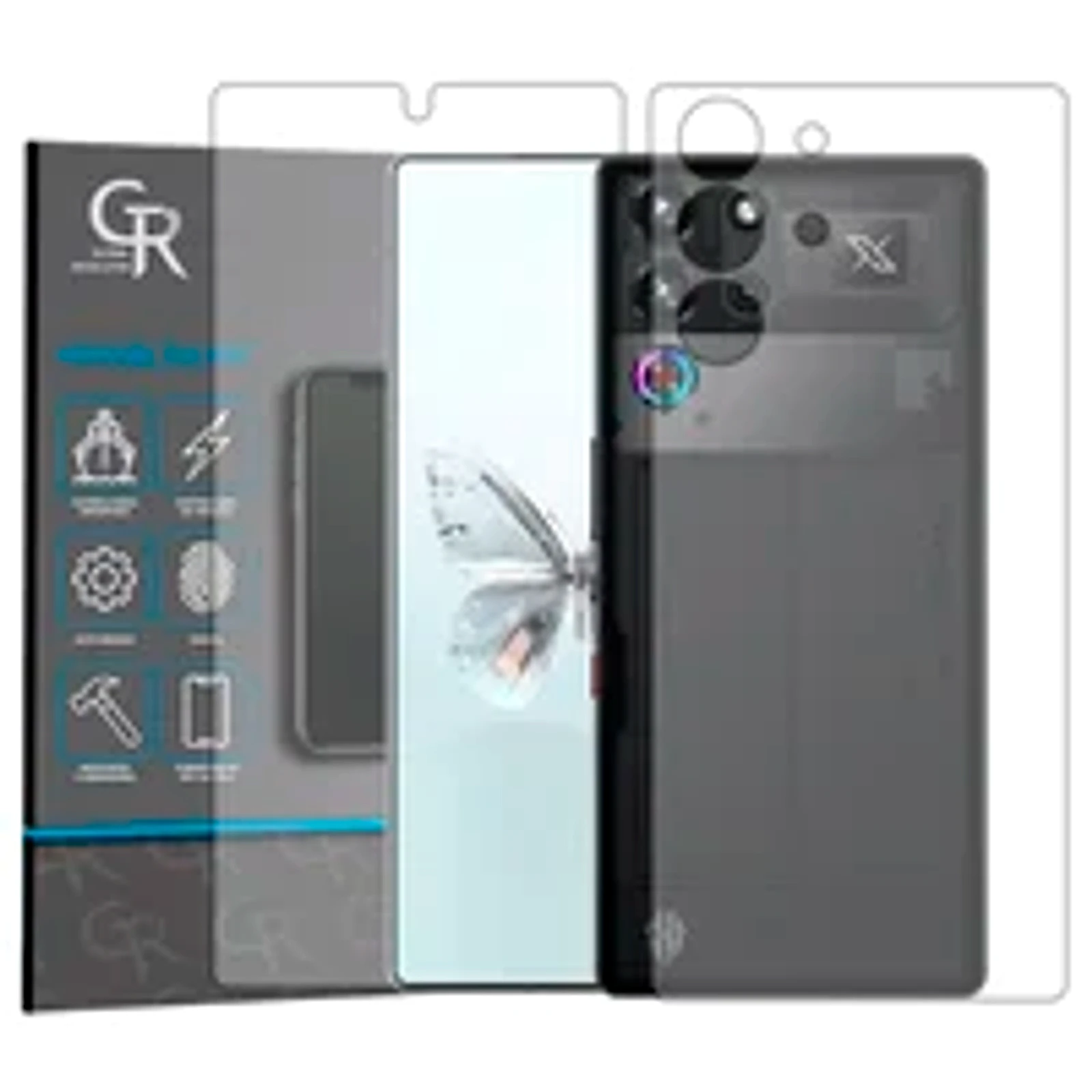 Película Hidrogel Hd Frente Verso Red Magic 10 Pro Plus