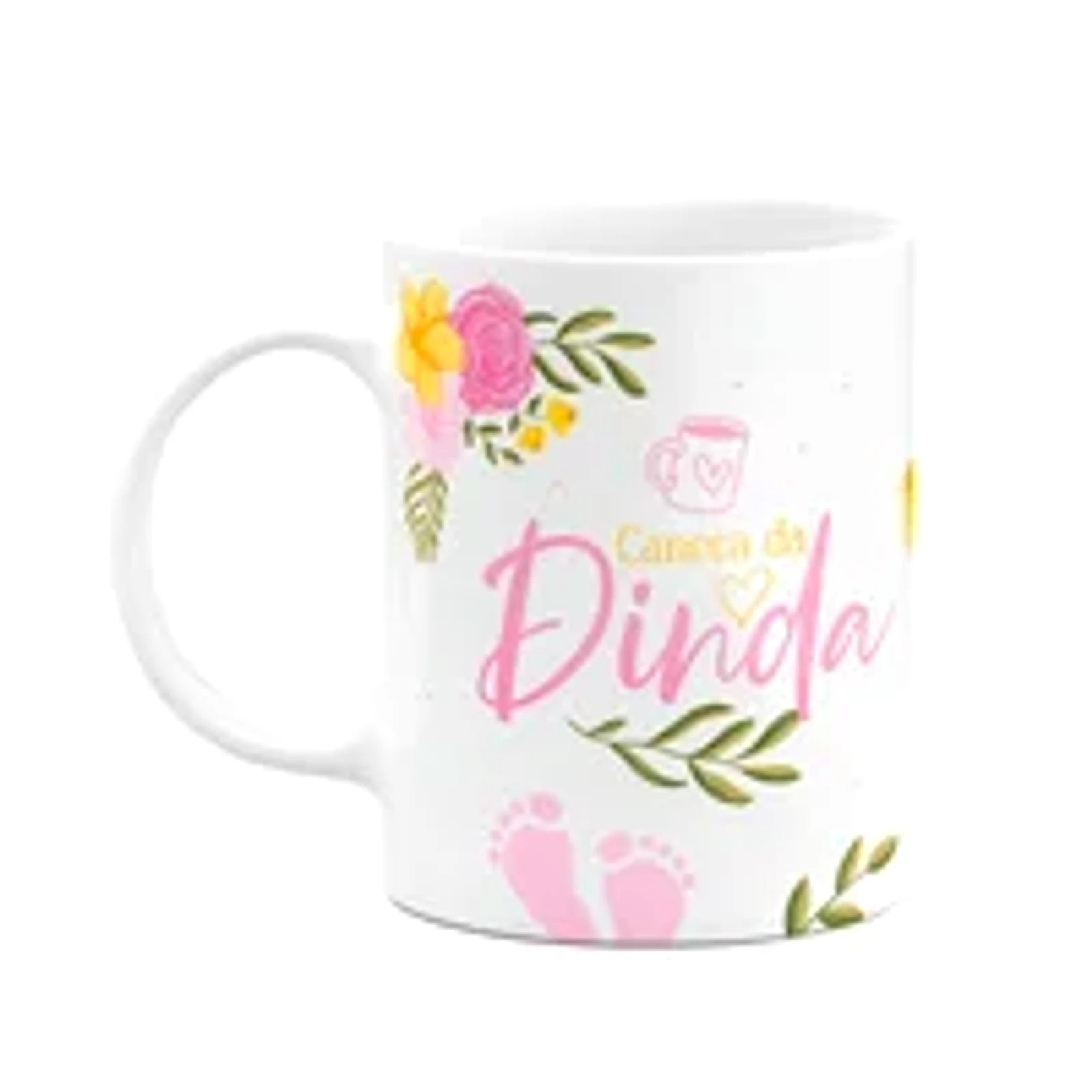 Caneca De Dindos - Caneca Da Dinda - 325ml
