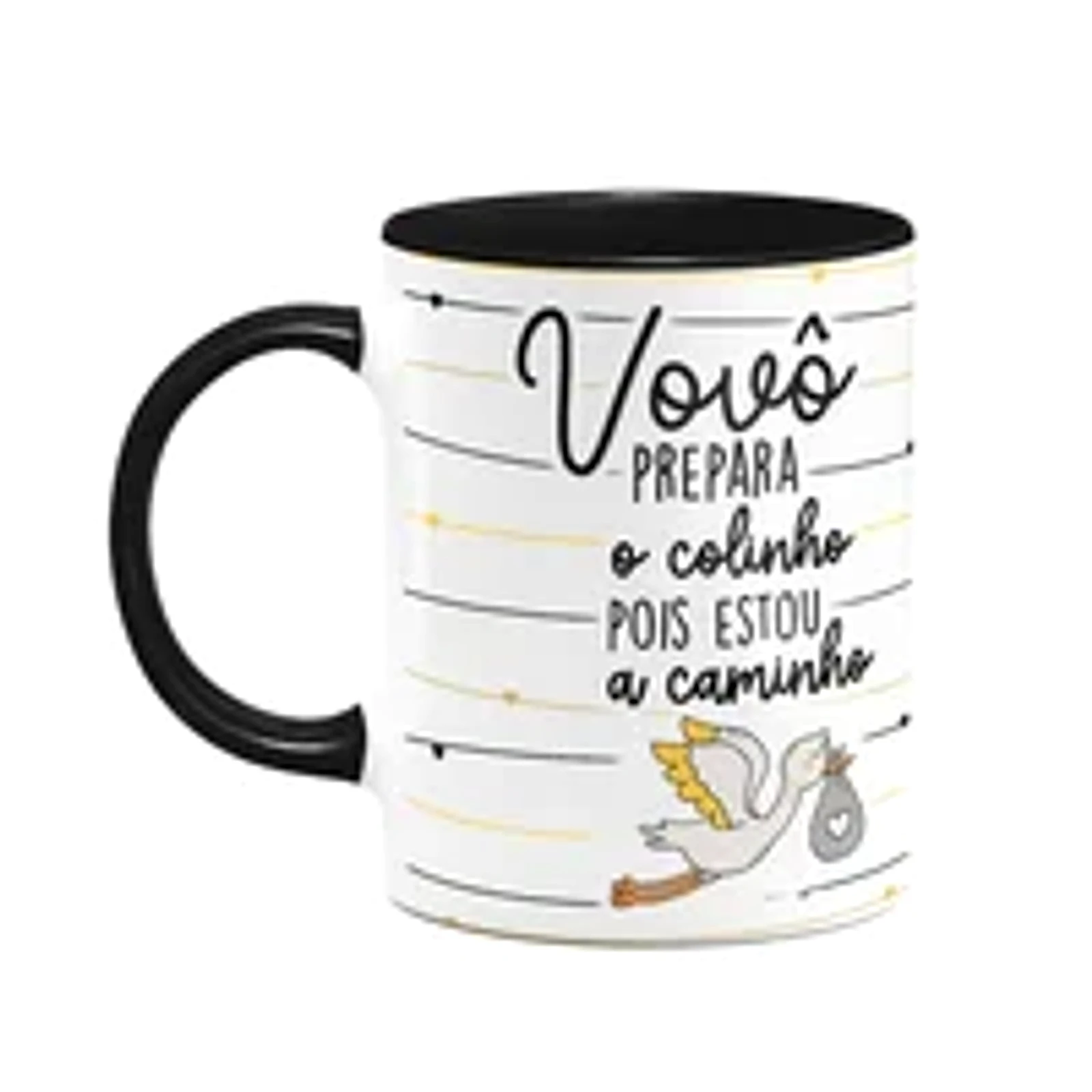 Caneca - Vovô Prepara O Colinho, Q Estou A Caminho! B-black