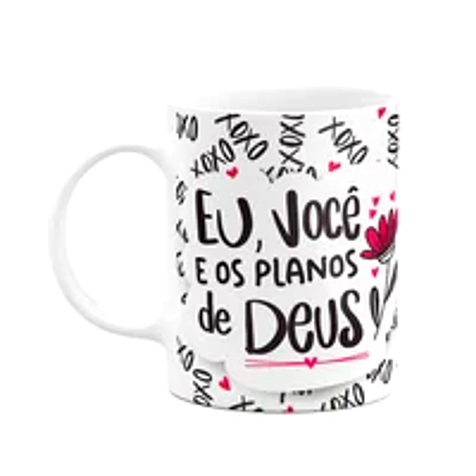 Caneca Namorados - Eu, Você E Os Planos De Deus - Love
