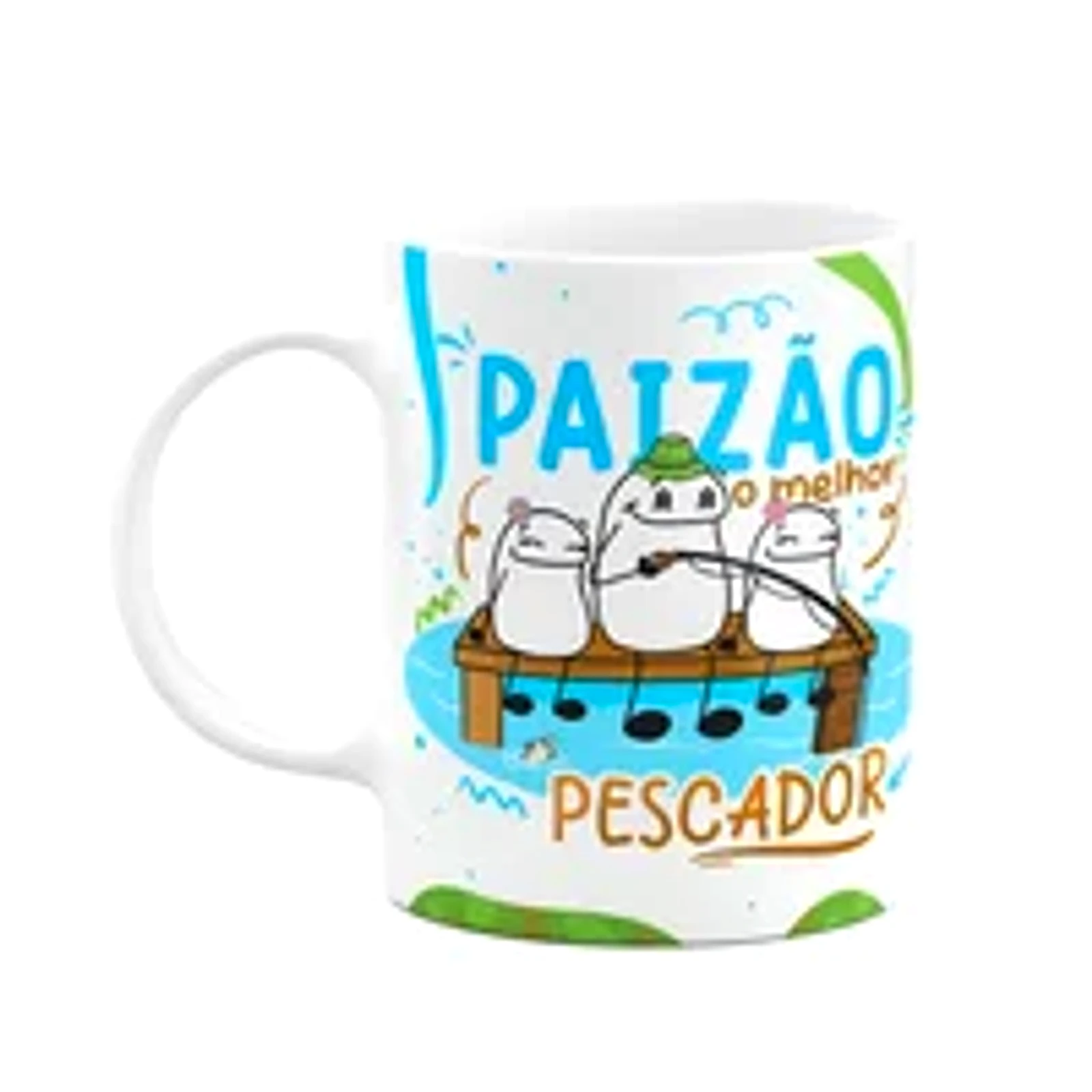 Caneca Flork Pais - O Melhor Pescador - Pai De Meninas
