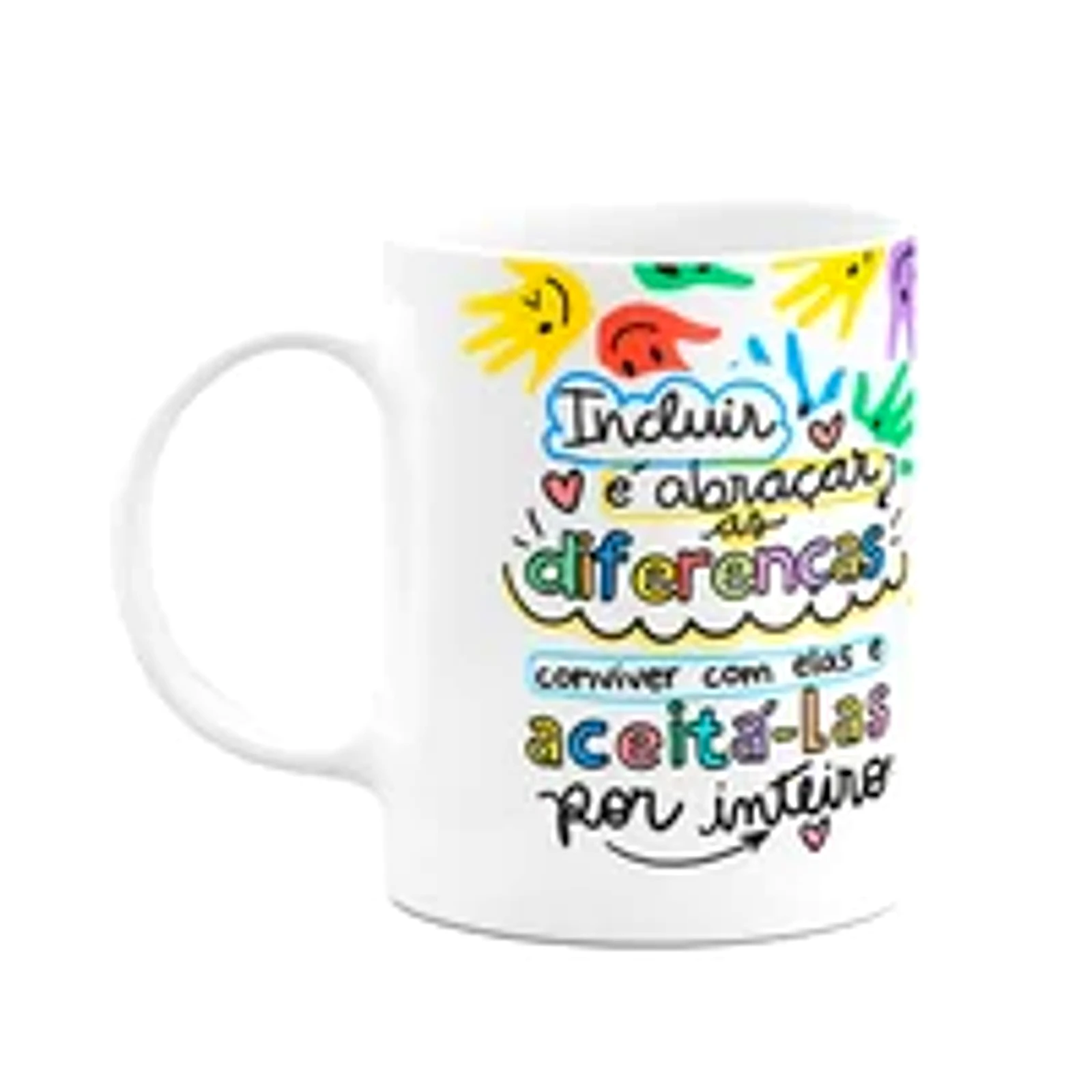 Caneca Professores - Incluir É Abraçar As Diferenças - M3
