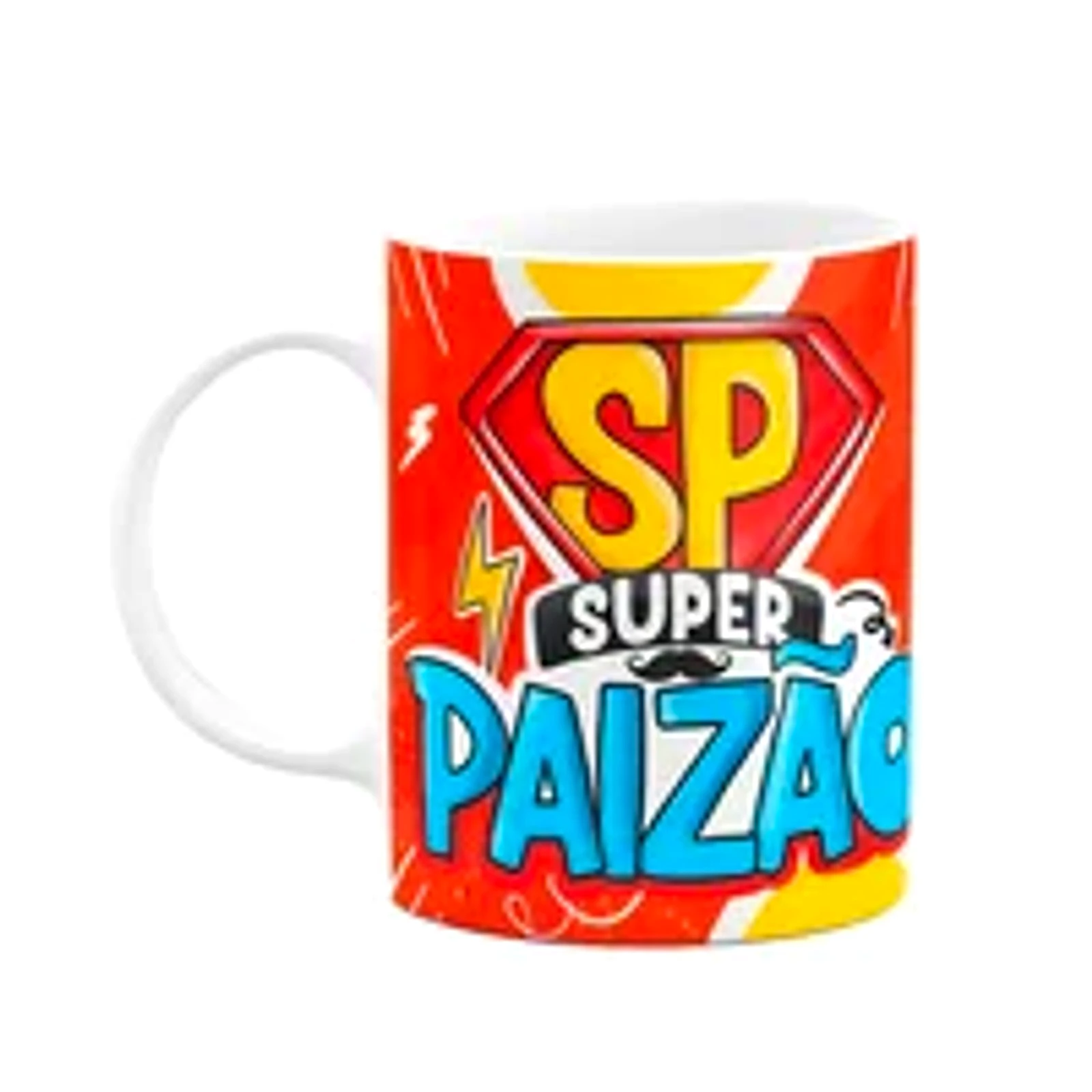 Caneca Dos Pais - Super Paizão - 325ml - Branca