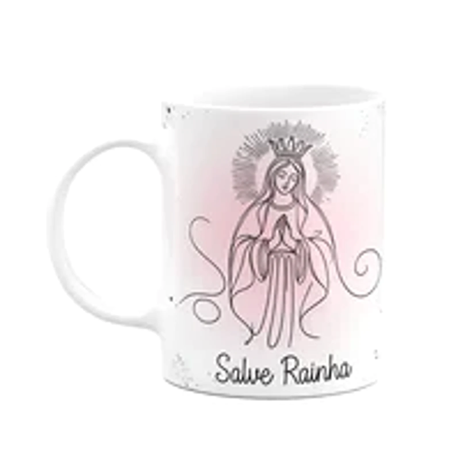 Caneca Religiosa Orações - Salve Rainha - 325ml
