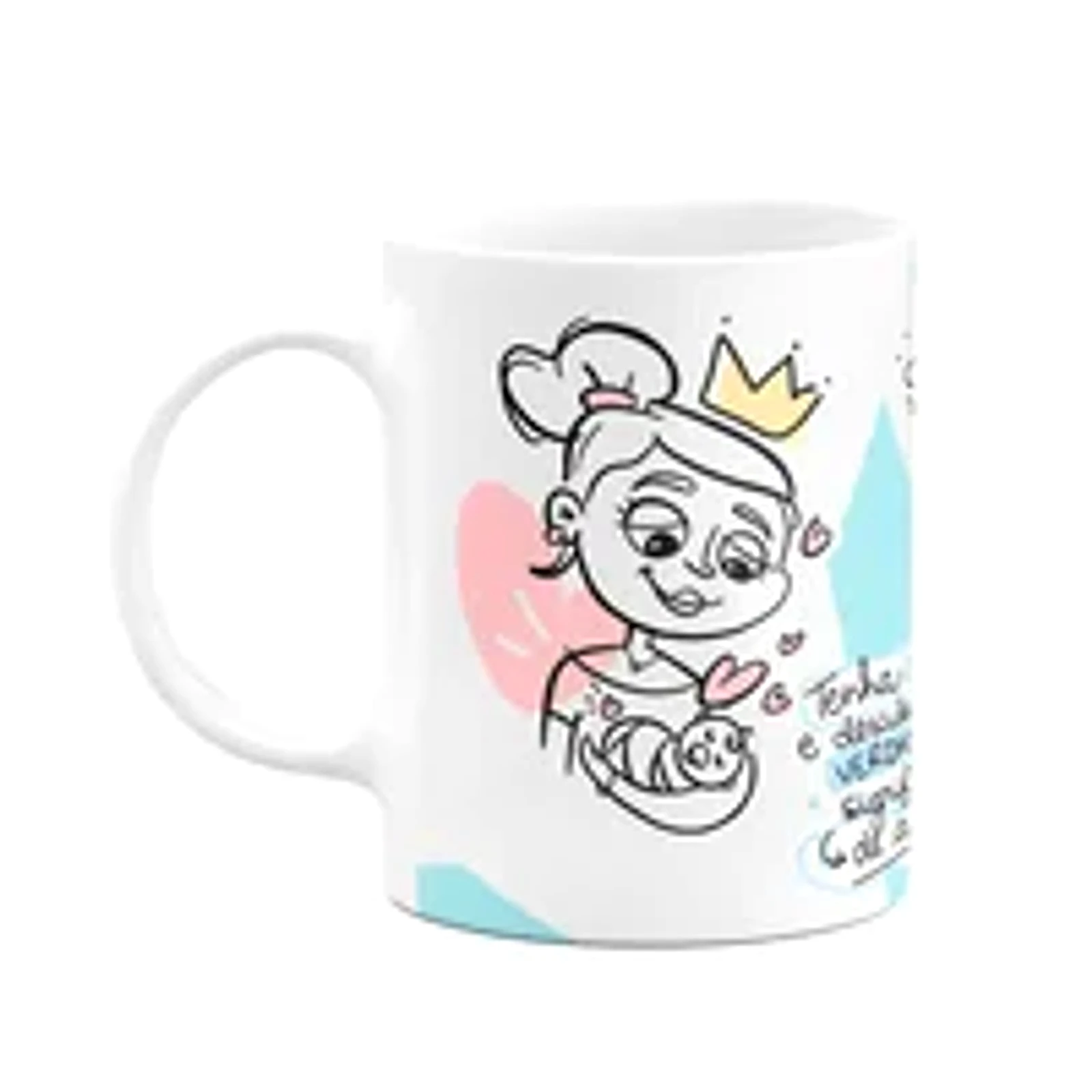 Caneca Mães - Meu Amor Eterno - 325ml - Branca