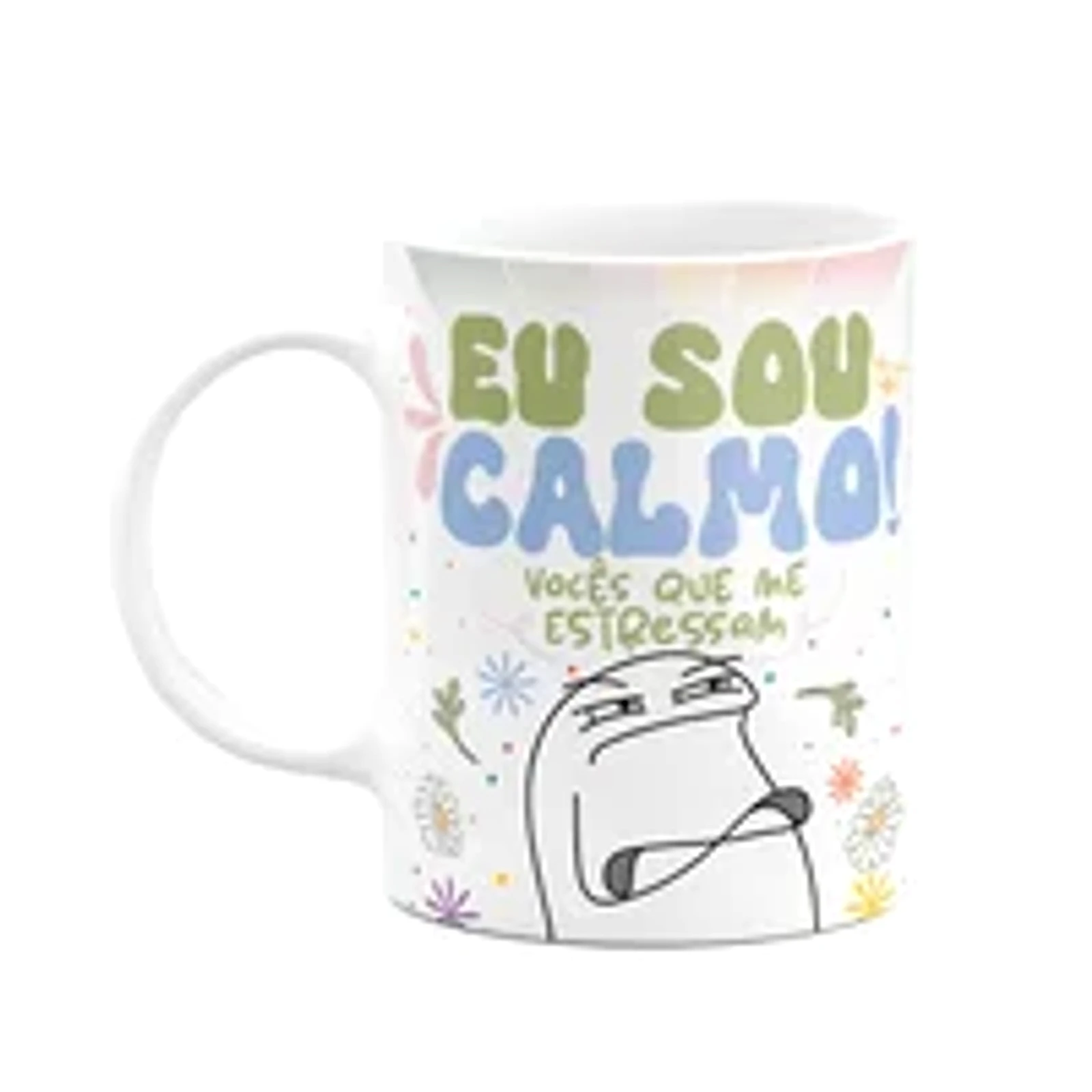 Caneca Flork Vibes - Eu Sou Calmo - 325ml