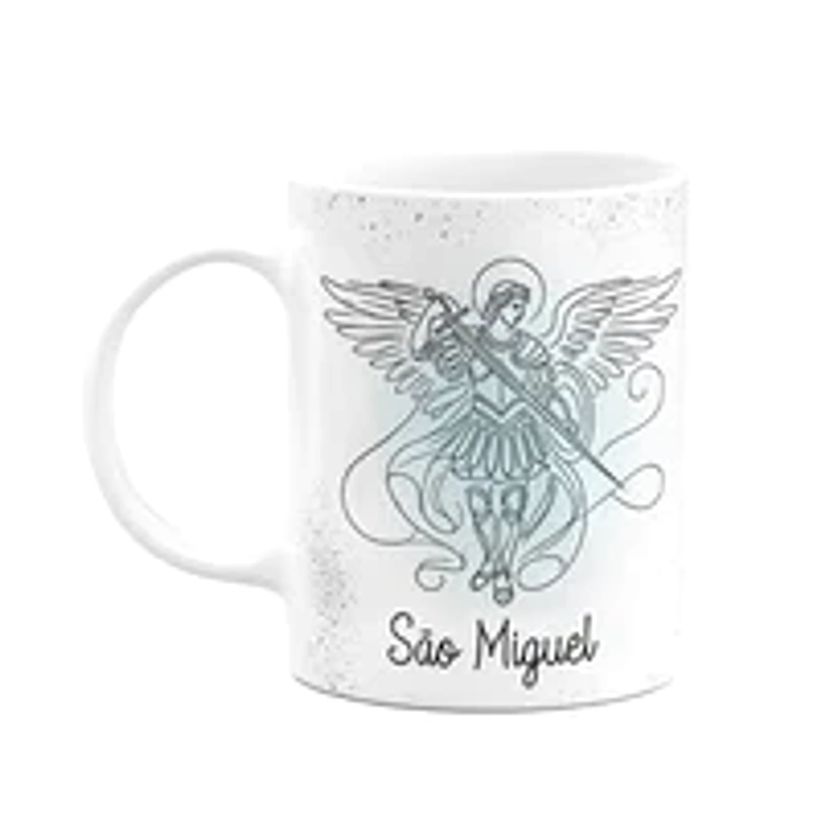 Caneca Religiosa Orações - São Miguel - 325ml