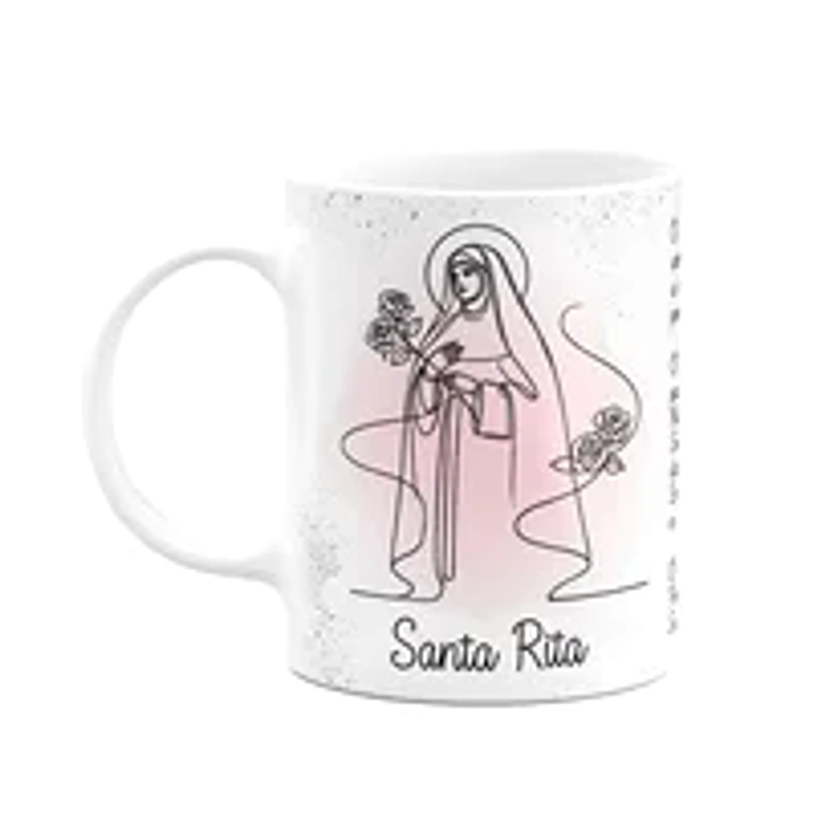 Caneca Religiosa Orações - Santa Rita - 325ml