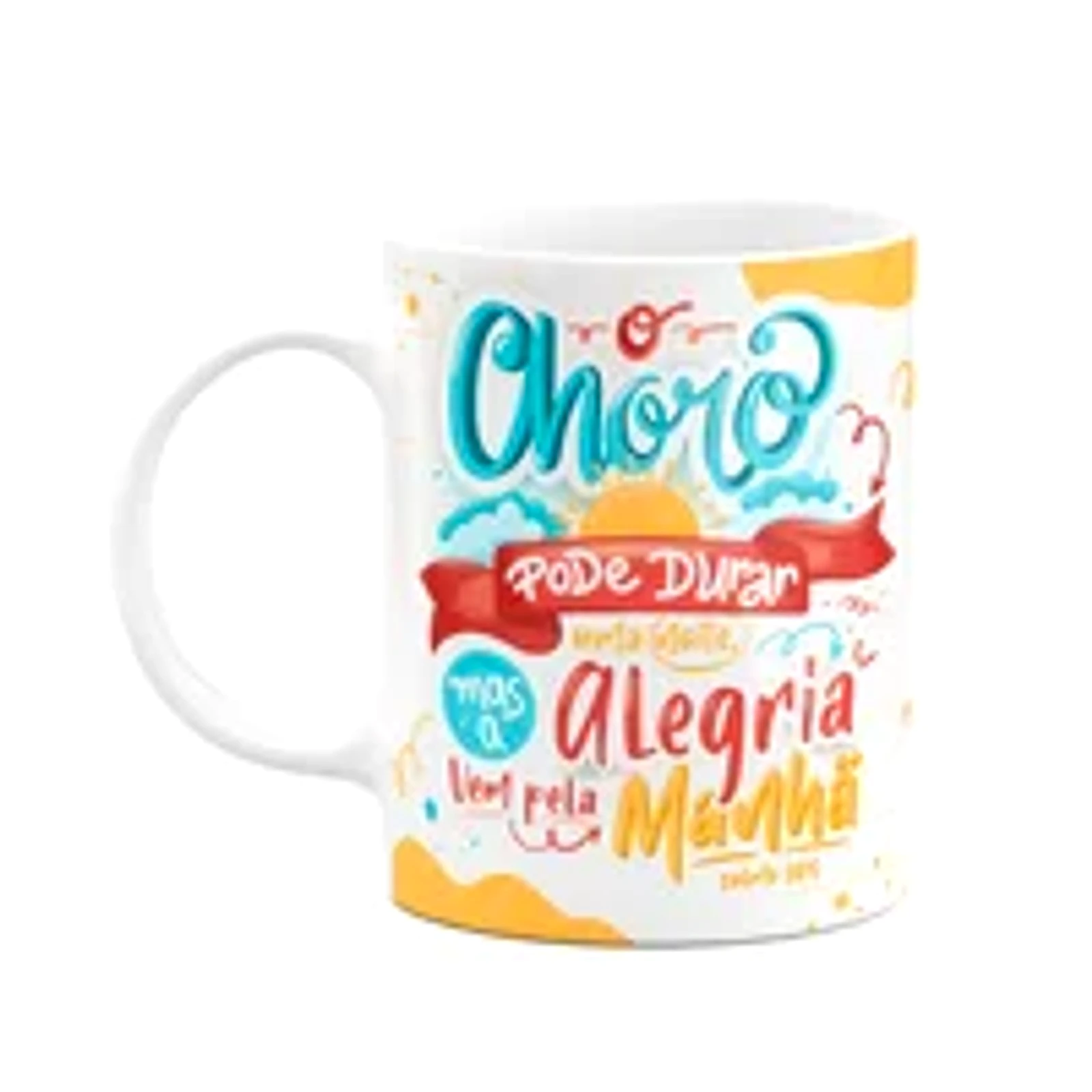 Caneca Salmo 30:5 - O Choro Pode Durar Uma Noite