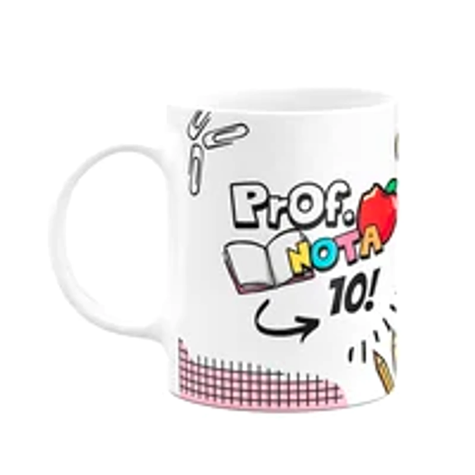 Caneca Professores - Professor Nota 10 - Pencillab - M2