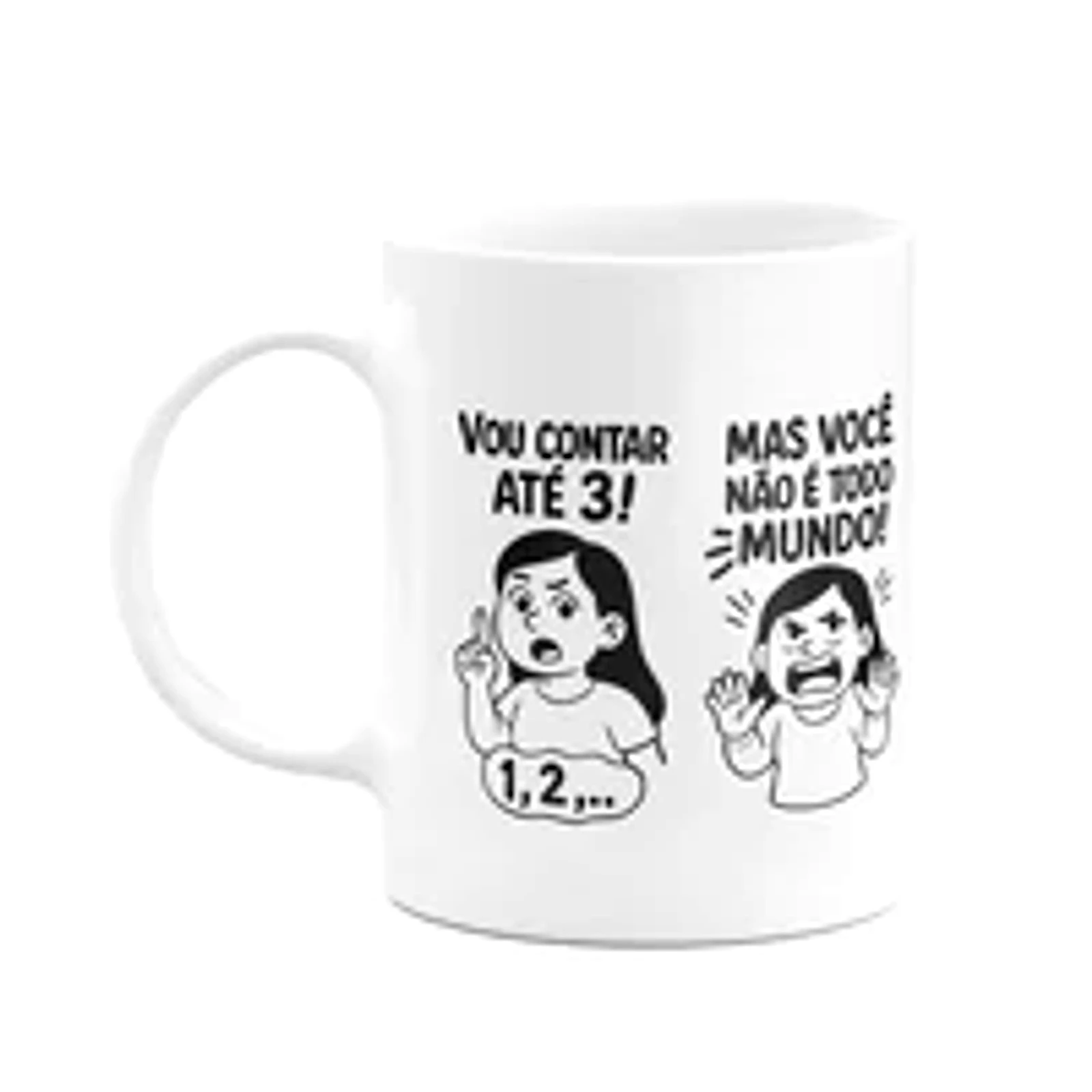 Caneca Mães - Falas De Mãe - M2 - 325ml - Branca