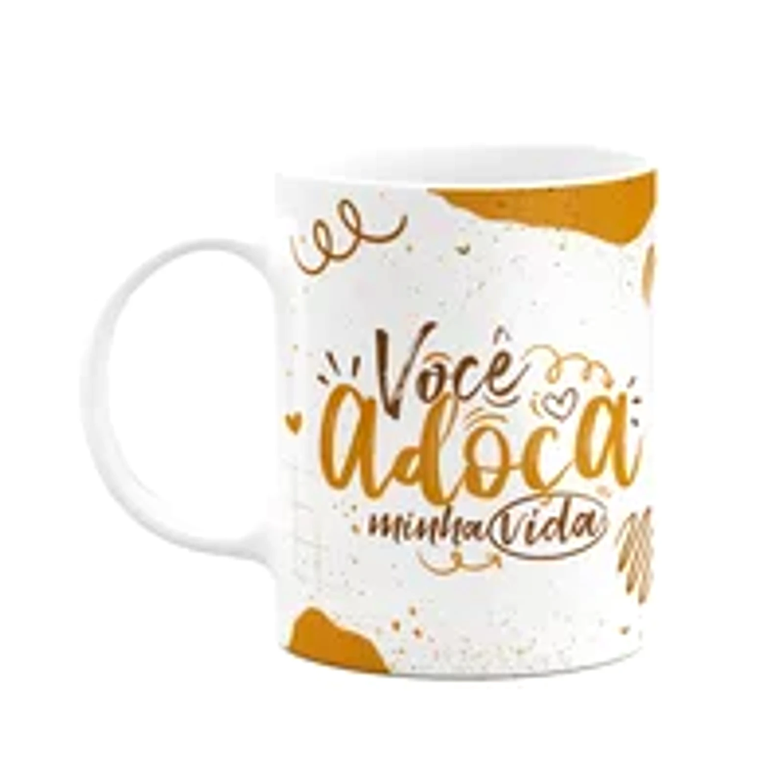 Caneca Páscoa Doce - Você Adoça A Minha Vida - M2 - 325ml