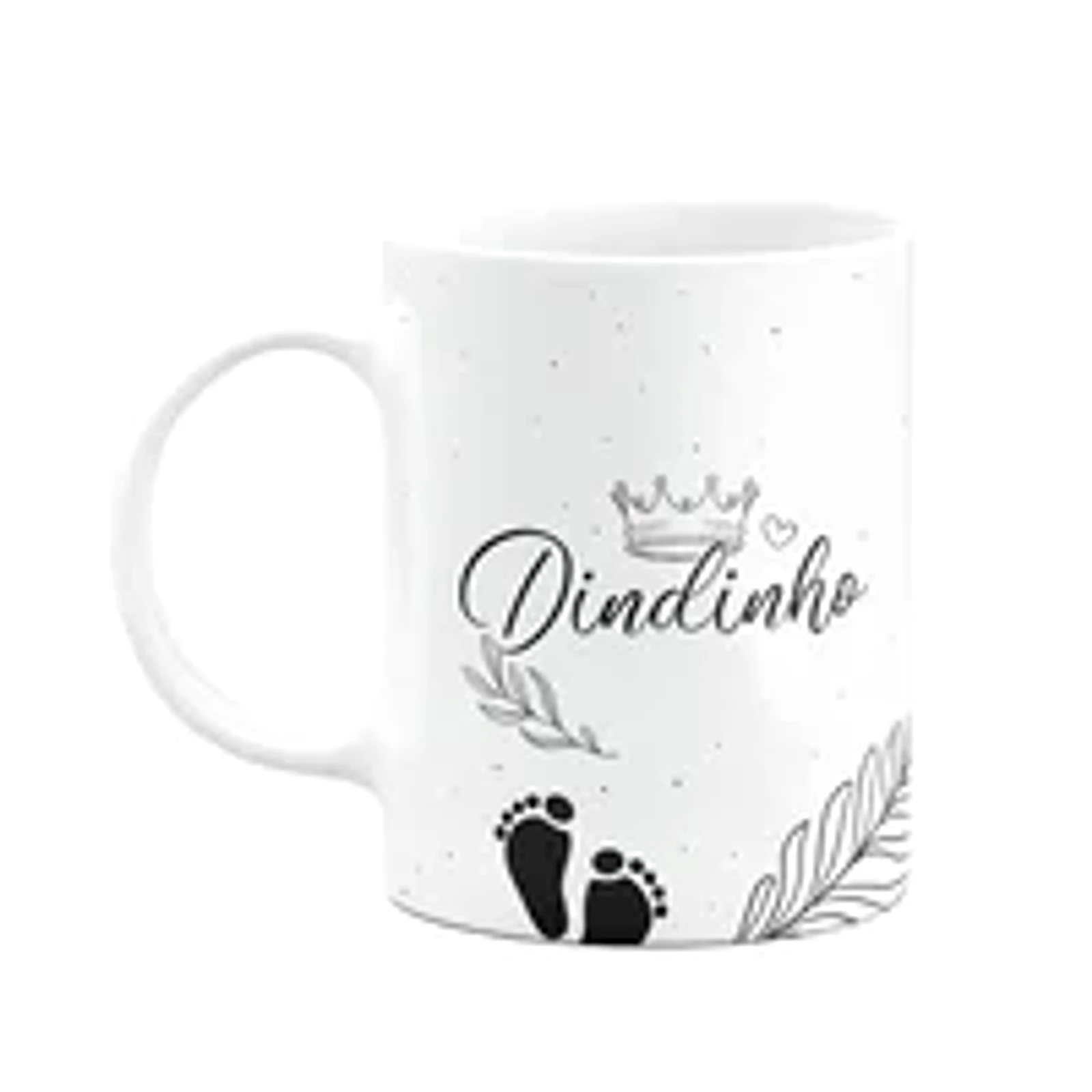 Caneca De Dindos - Dindinho - M2 - 325ml - Branca