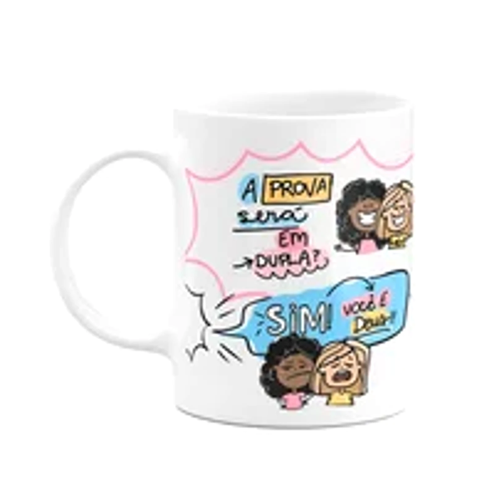 Caneca Professores - A Prova Vai Ser Em Dupla? Funmug