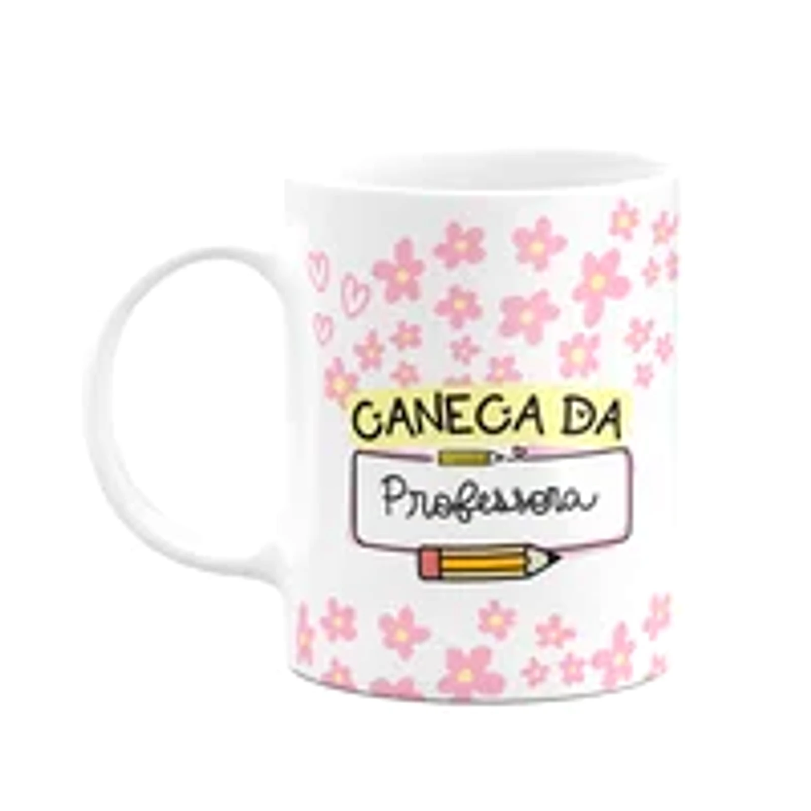 Caneca Professores - Caneca Da Professora - Funflowers