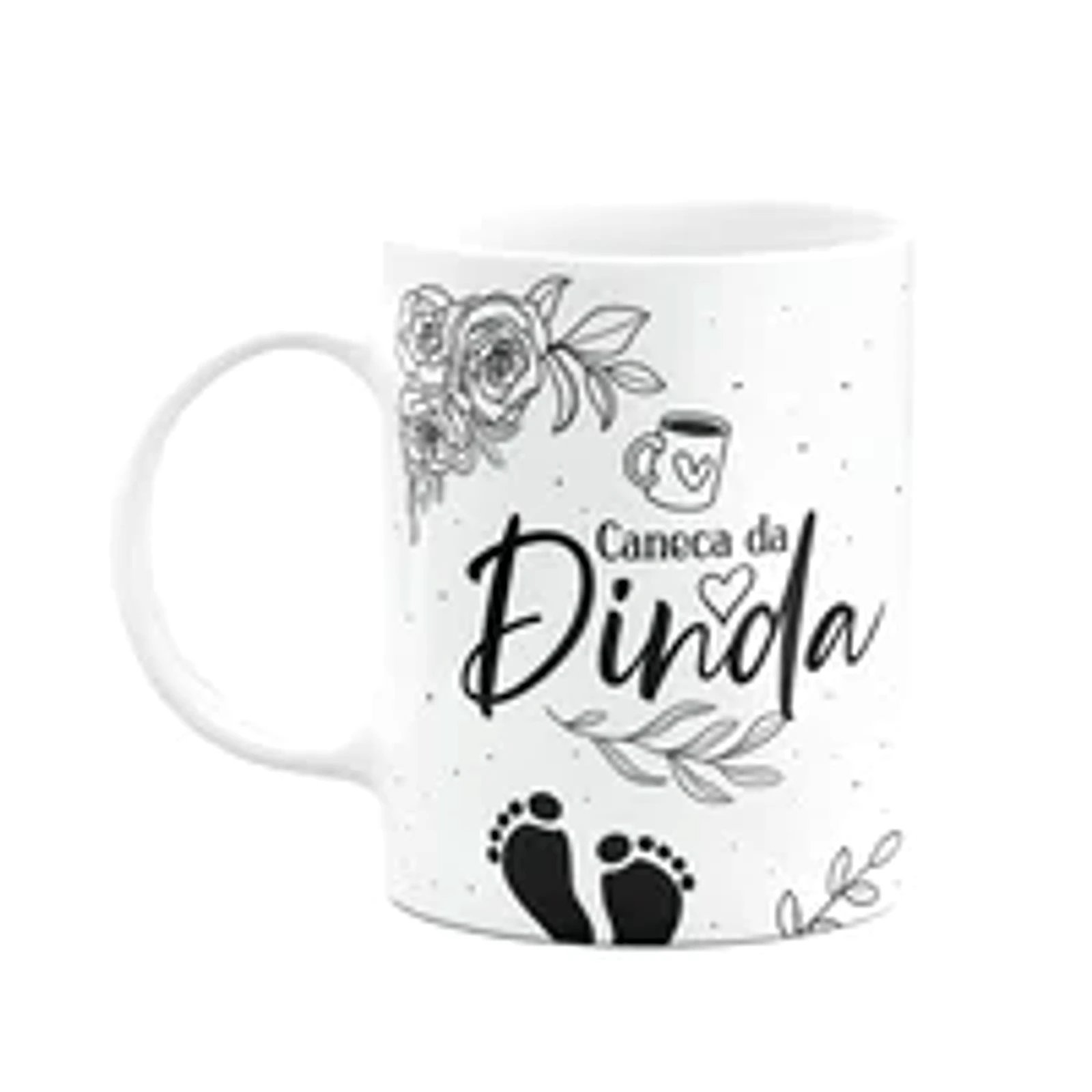 Caneca De Dindos - Caneca Da Dinda - M2 - 325ml