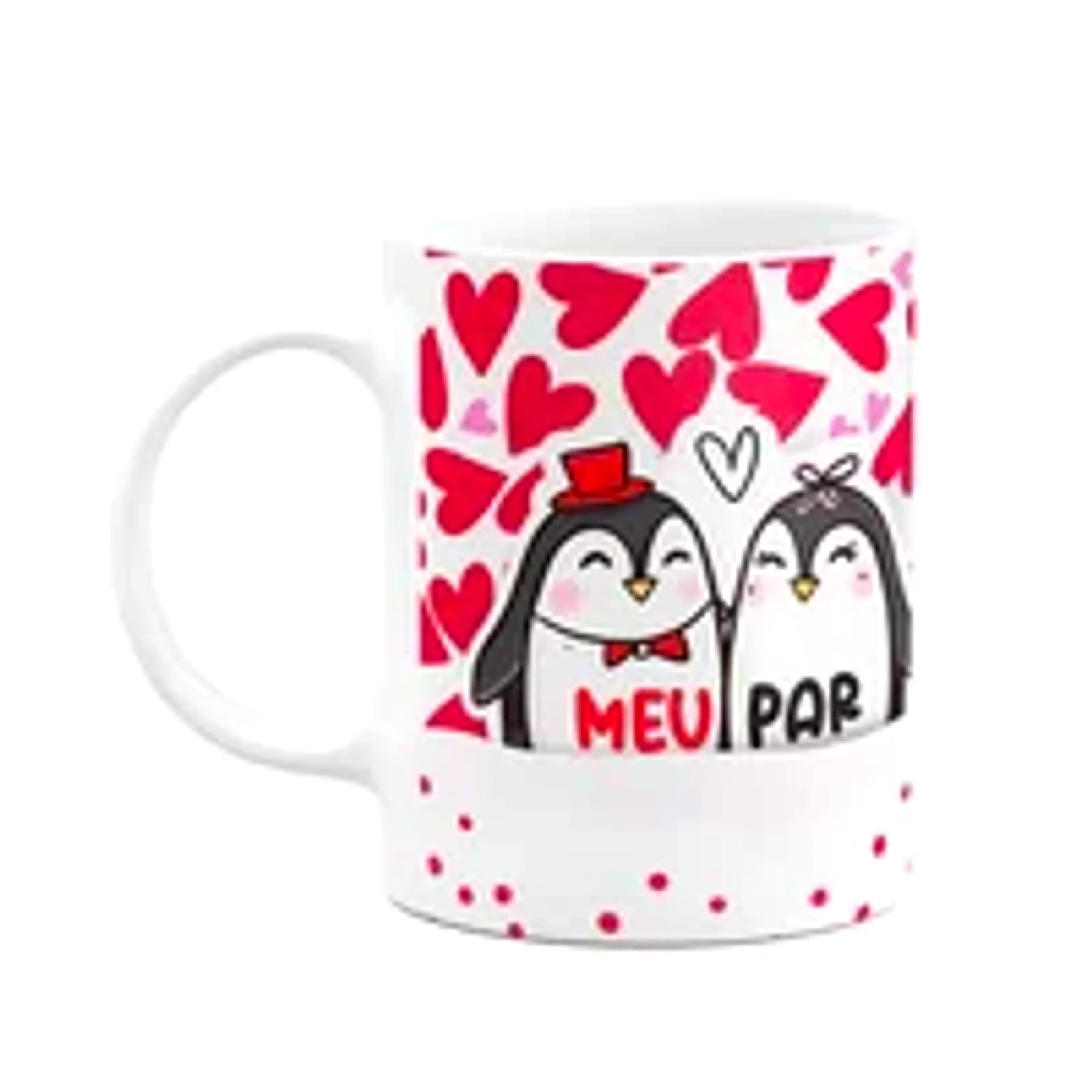 Caneca Namorados - Meu Par - Você Coisou Meu Coração