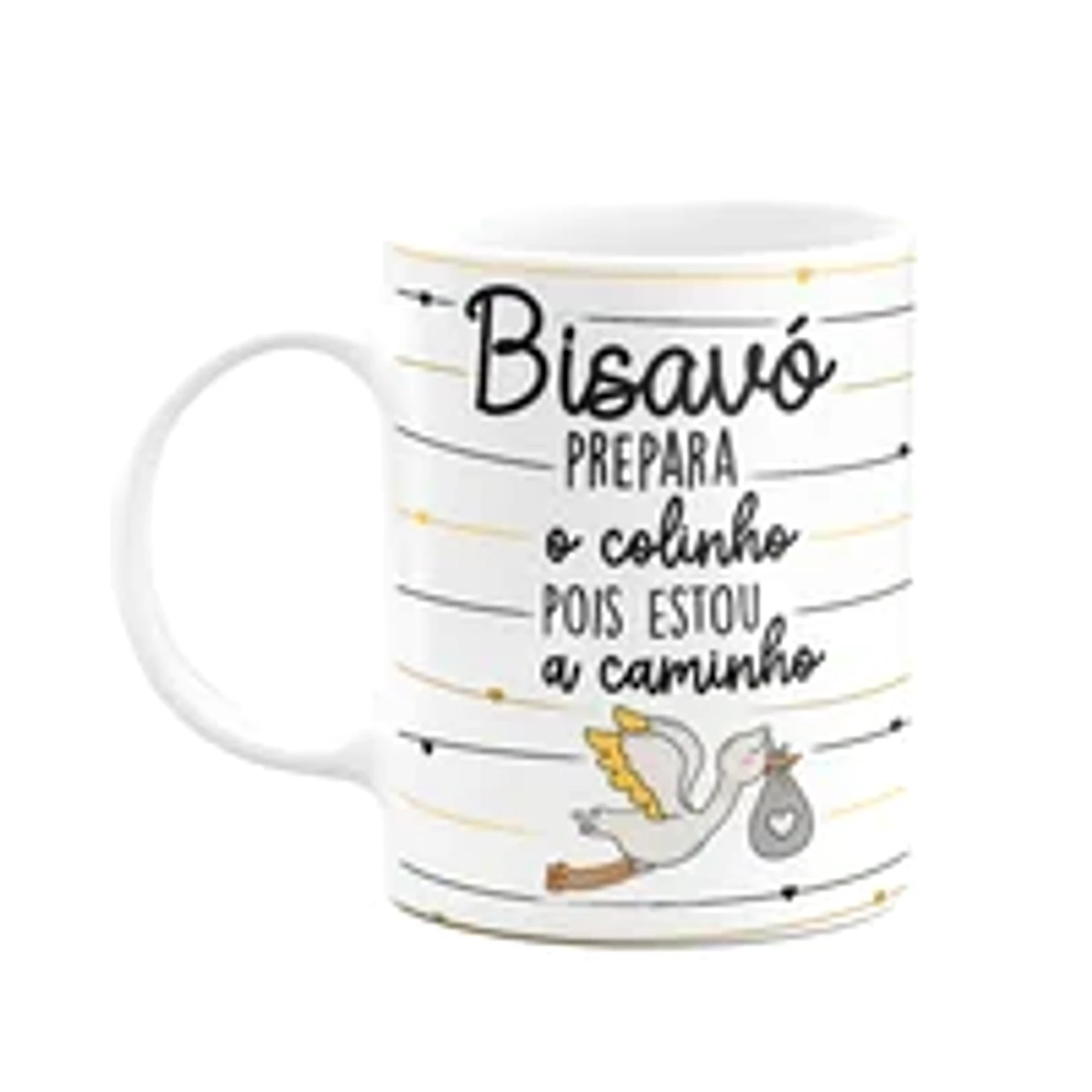 Caneca Bisavó, Prepara O Colinho Pois Estou A Caminho! 325ml