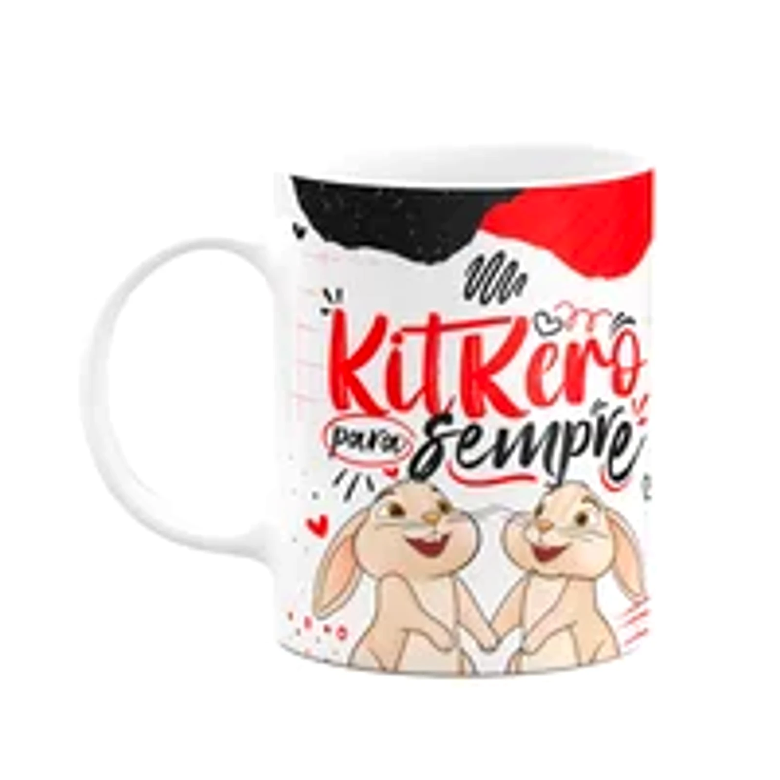 Caneca Páscoa Doce - Kitkero Para Sempre - 325ml