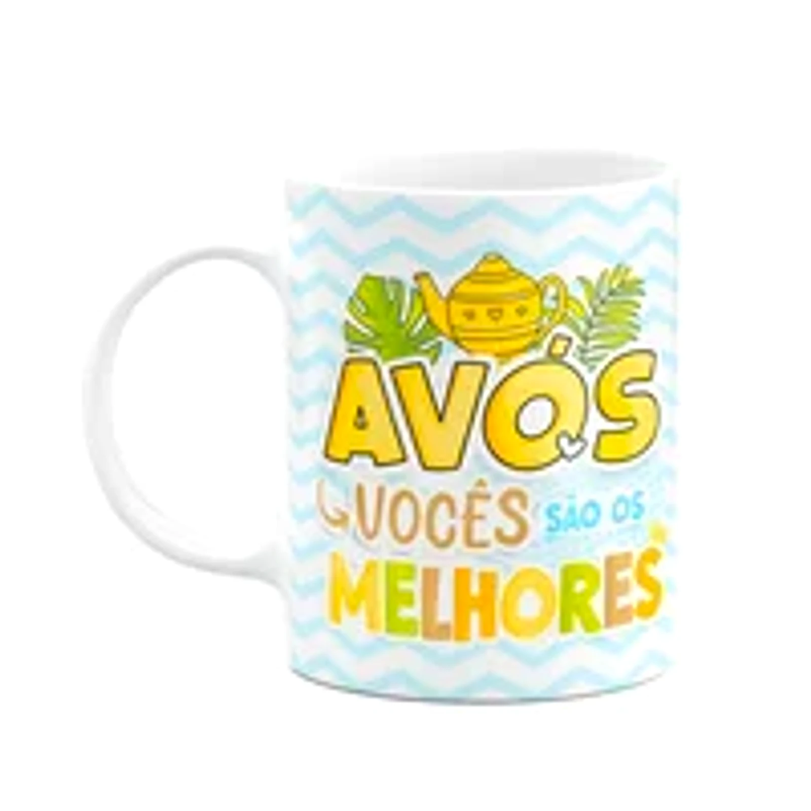 Caneca Dos Avós - Avós Vocês São Os Melhores - 325ml