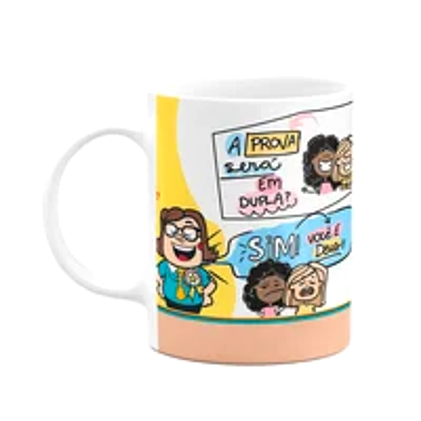 Caneca Professor - A Prova Vai Ser Em Dupla - Funmug M2