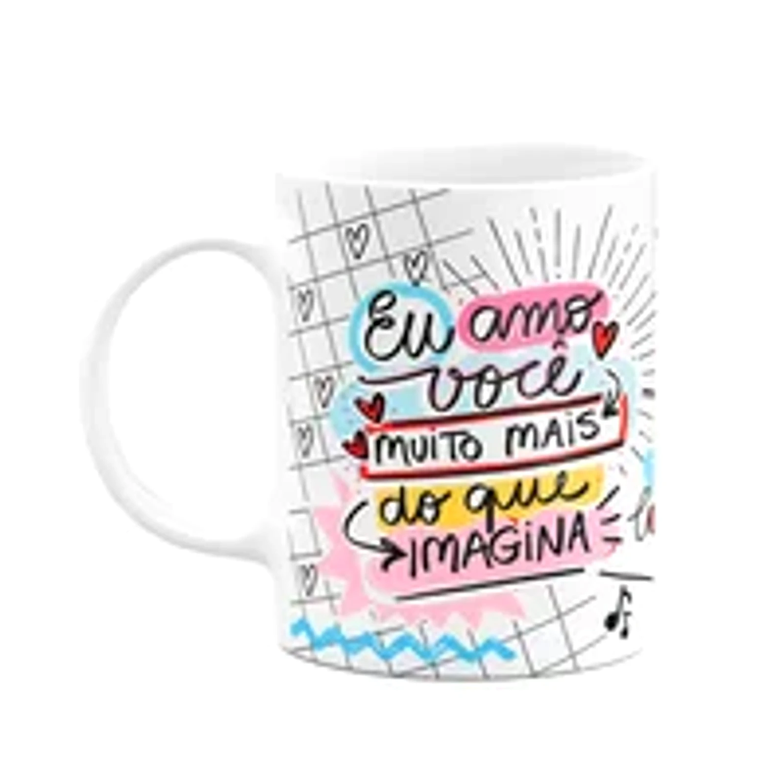 Caneca Namorados - Amo Você Muito Mais Do Que Imagina