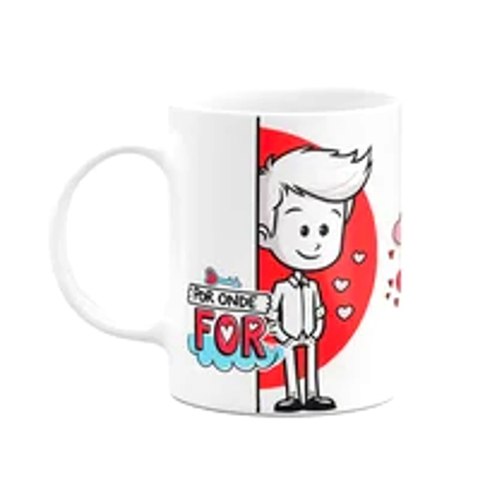 Caneca Namorados - Por Onde For, Quero Ser Seu Par! M3