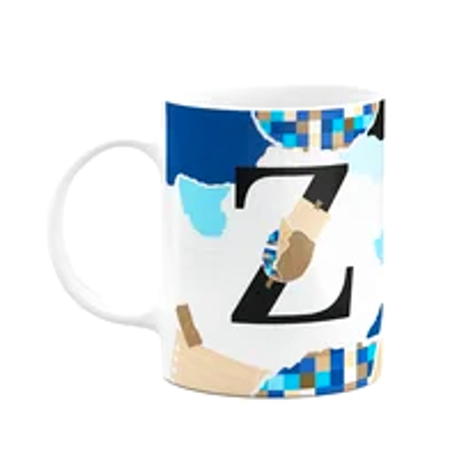 Caneca Professores - Inicial Do Nome Letra Z - 325ml