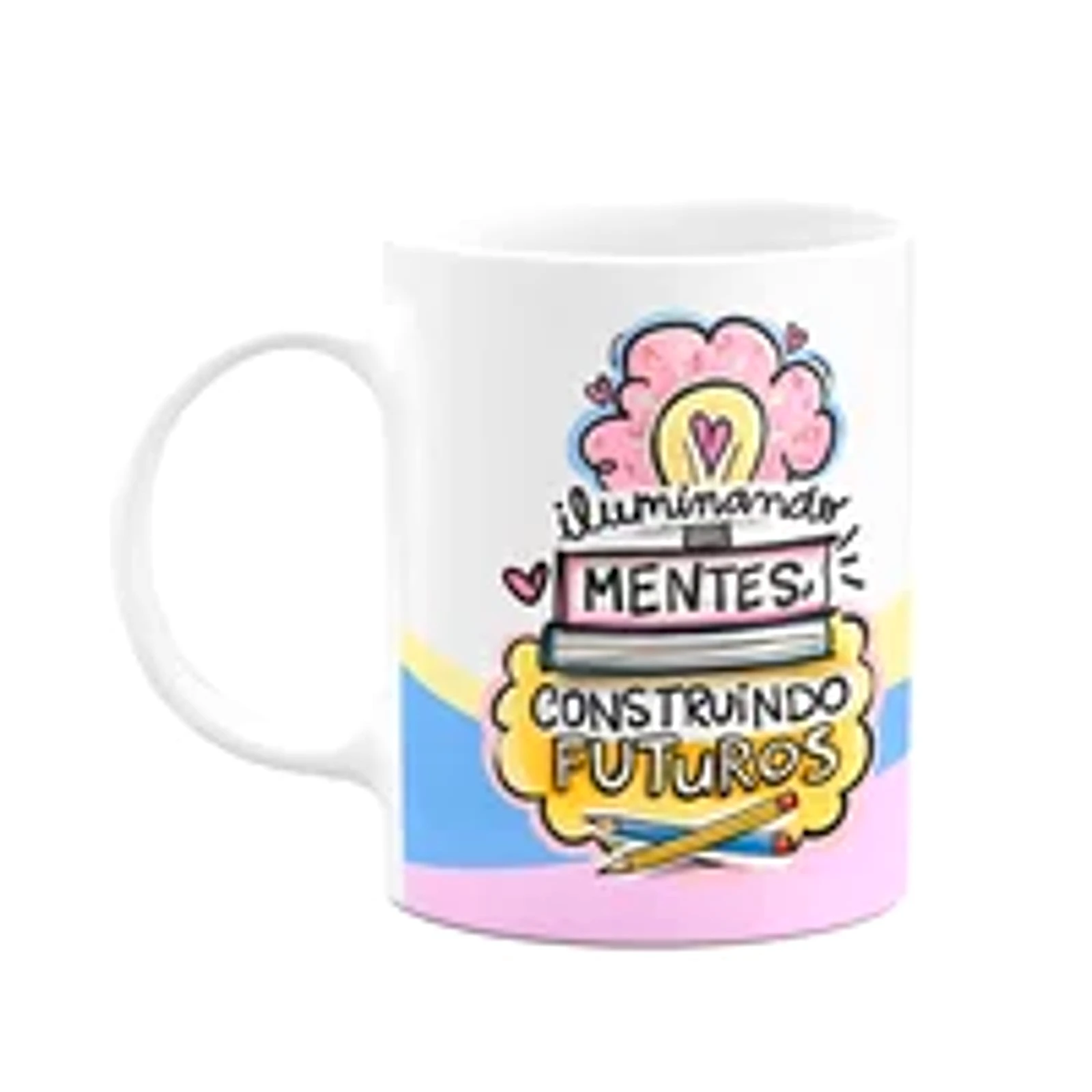 Caneca Professores - Iluminando Mentes, Construindo Futuros