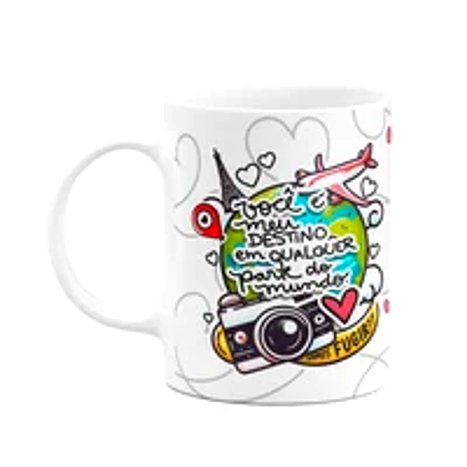 Caneca Namorados - Vc É Meu Destino Em Qualquer Parte - M2