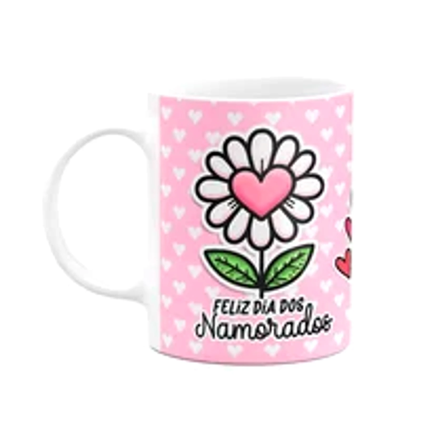 Caneca Namorados - Eu Vc E Os Planos De Deus - Cisnes Love