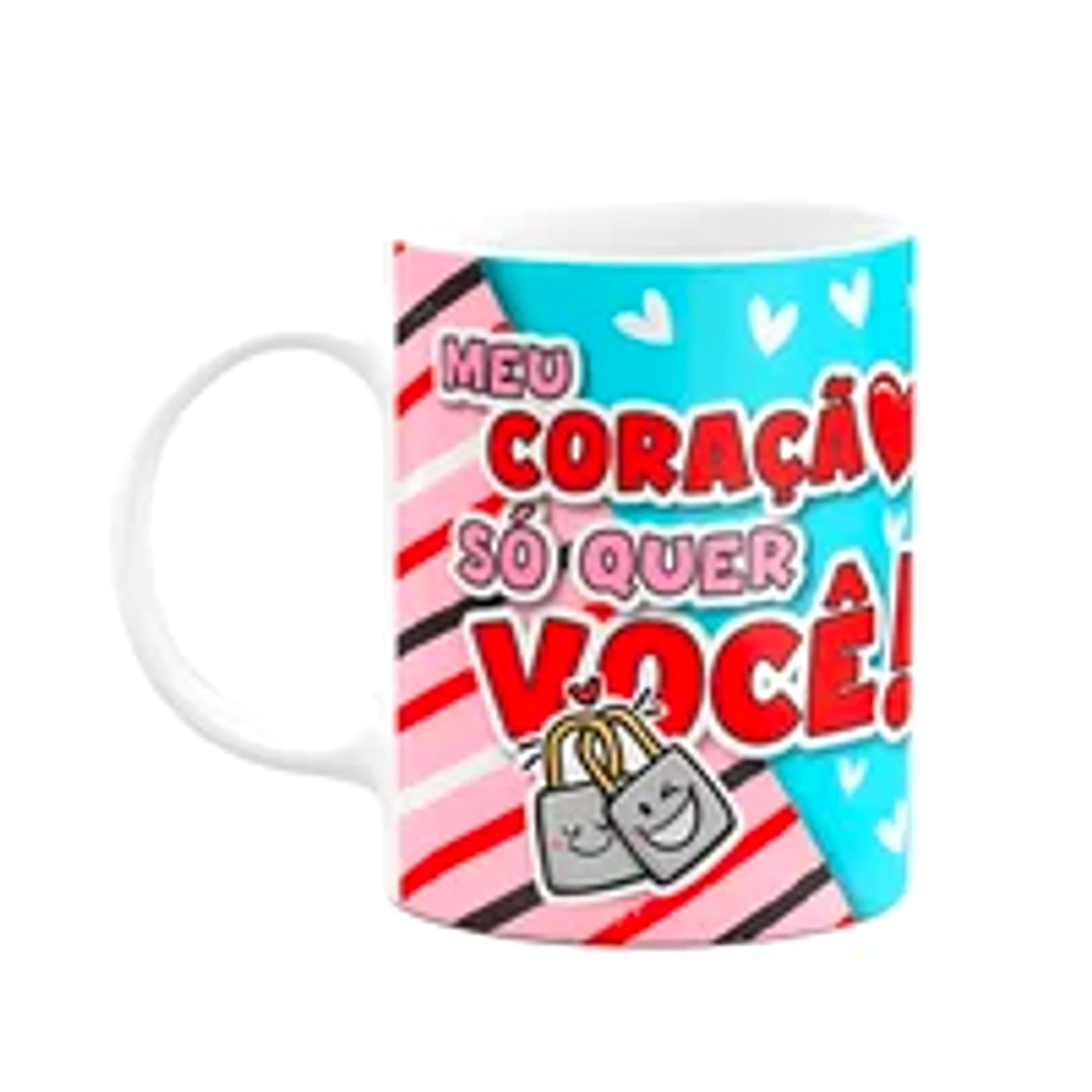 Caneca Namorados - Meu Coração Só Quer Você
