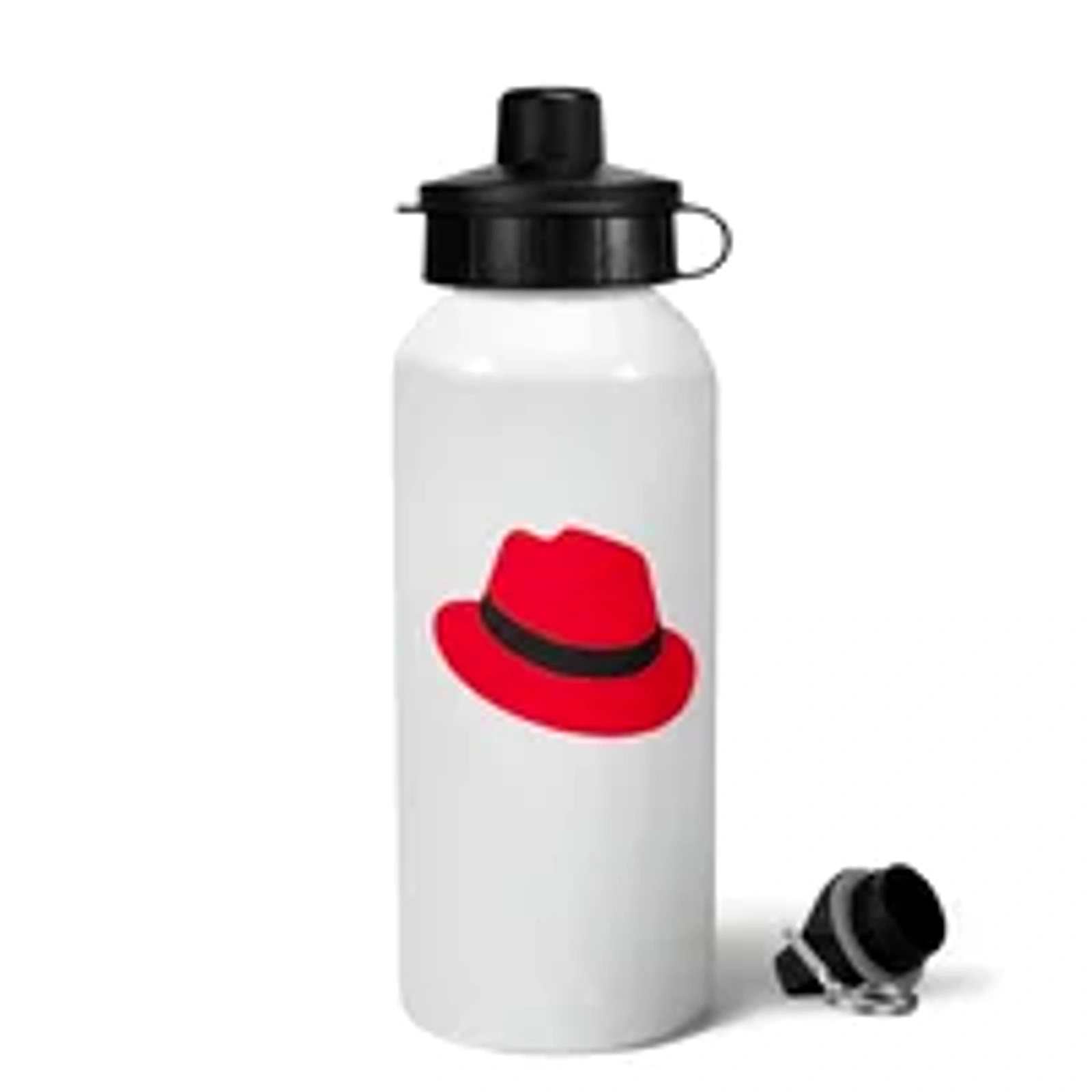 Garrafa Squeeze Mq Geek Linux - Red Hat Linux